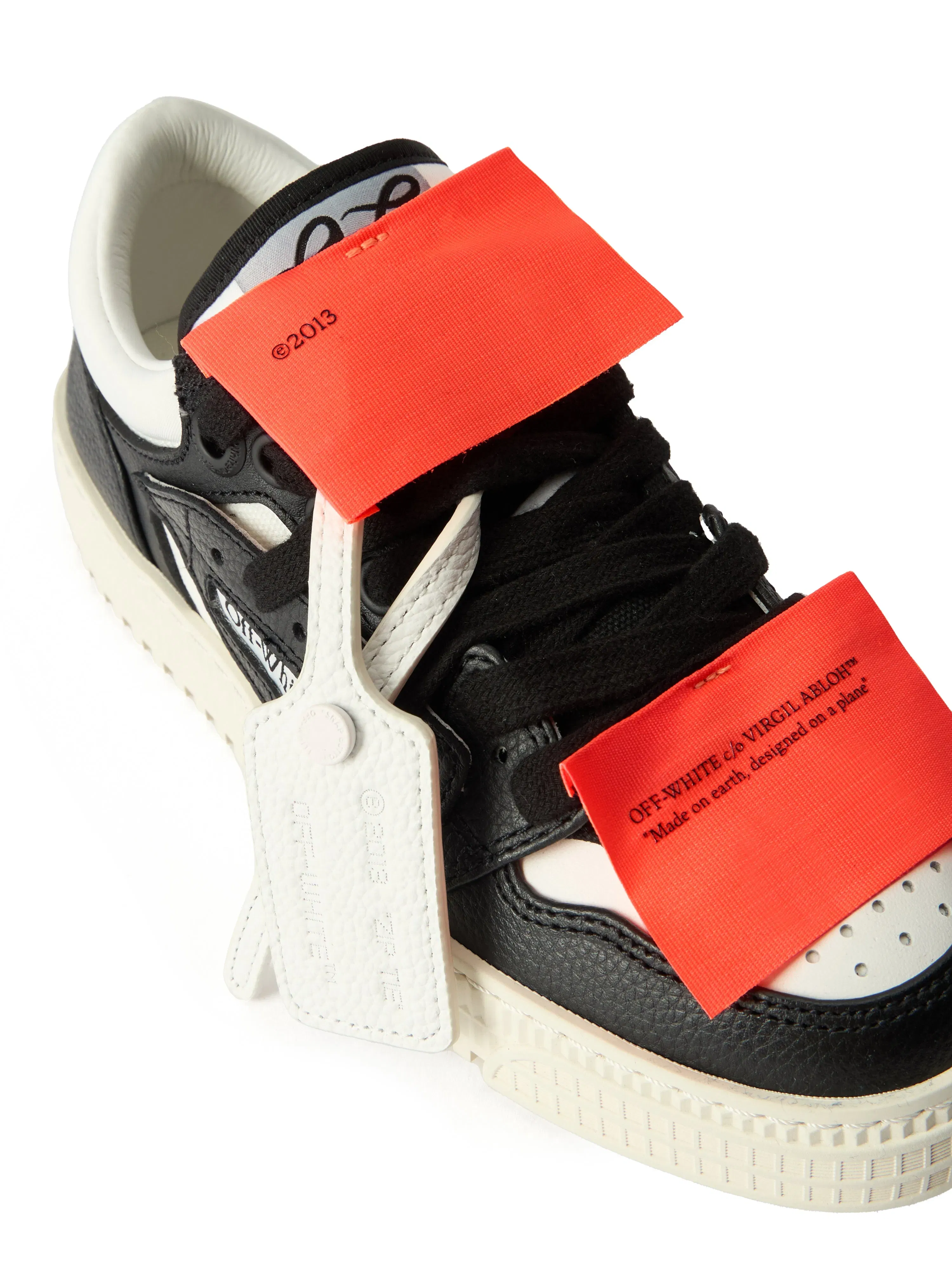 Off White 30 Court Low Top White