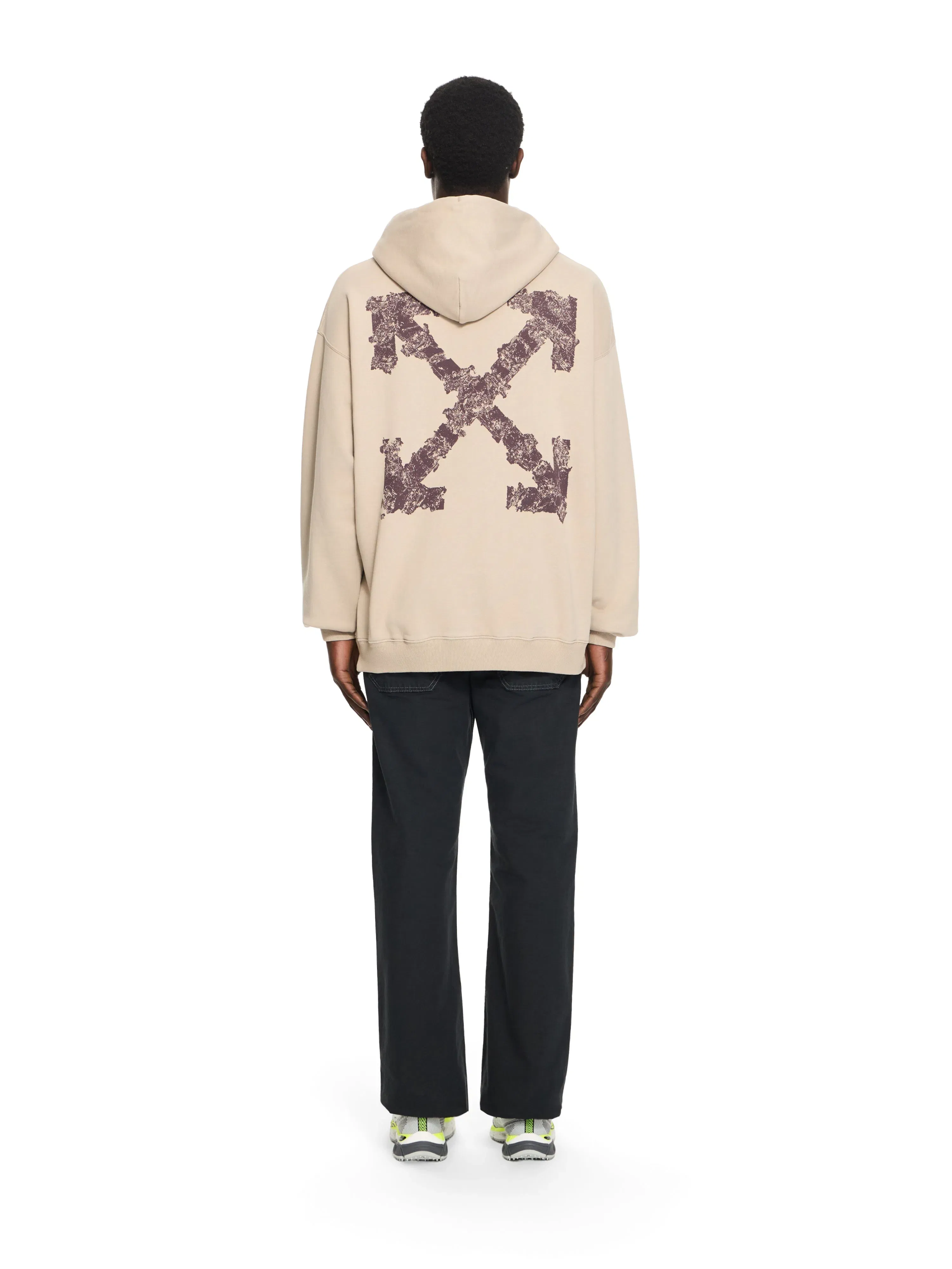 Off White Heraldic Arrow Skate Hoodie