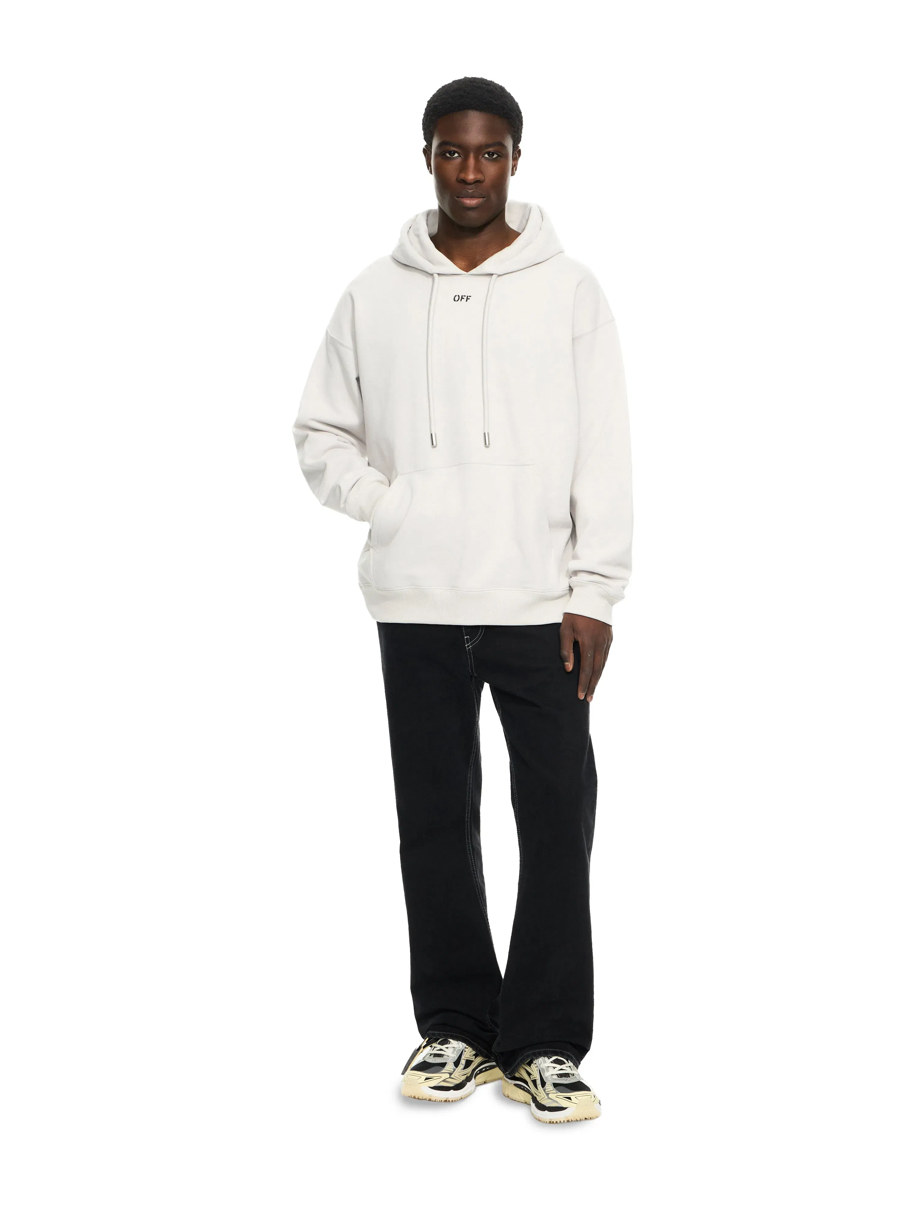 Off White Off Stamp Skate Hoodie