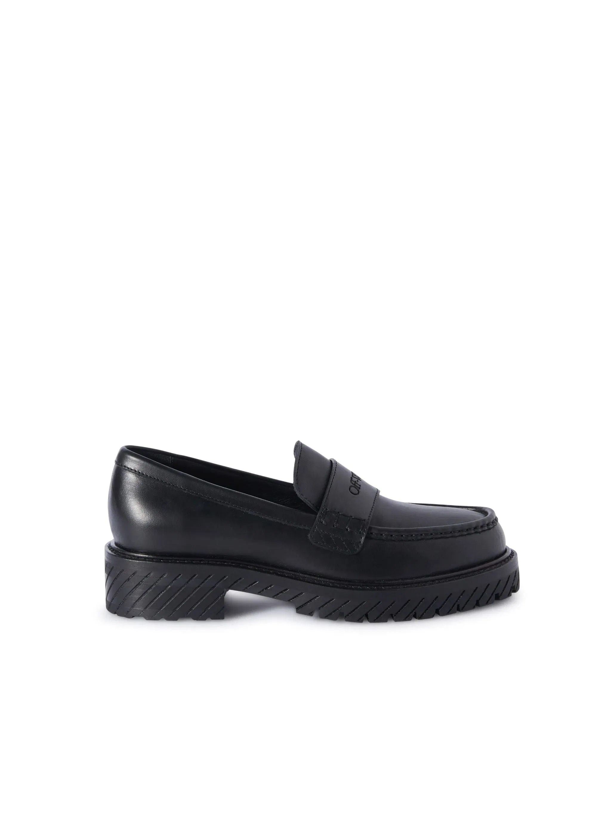 Off White Combat Loafer Black