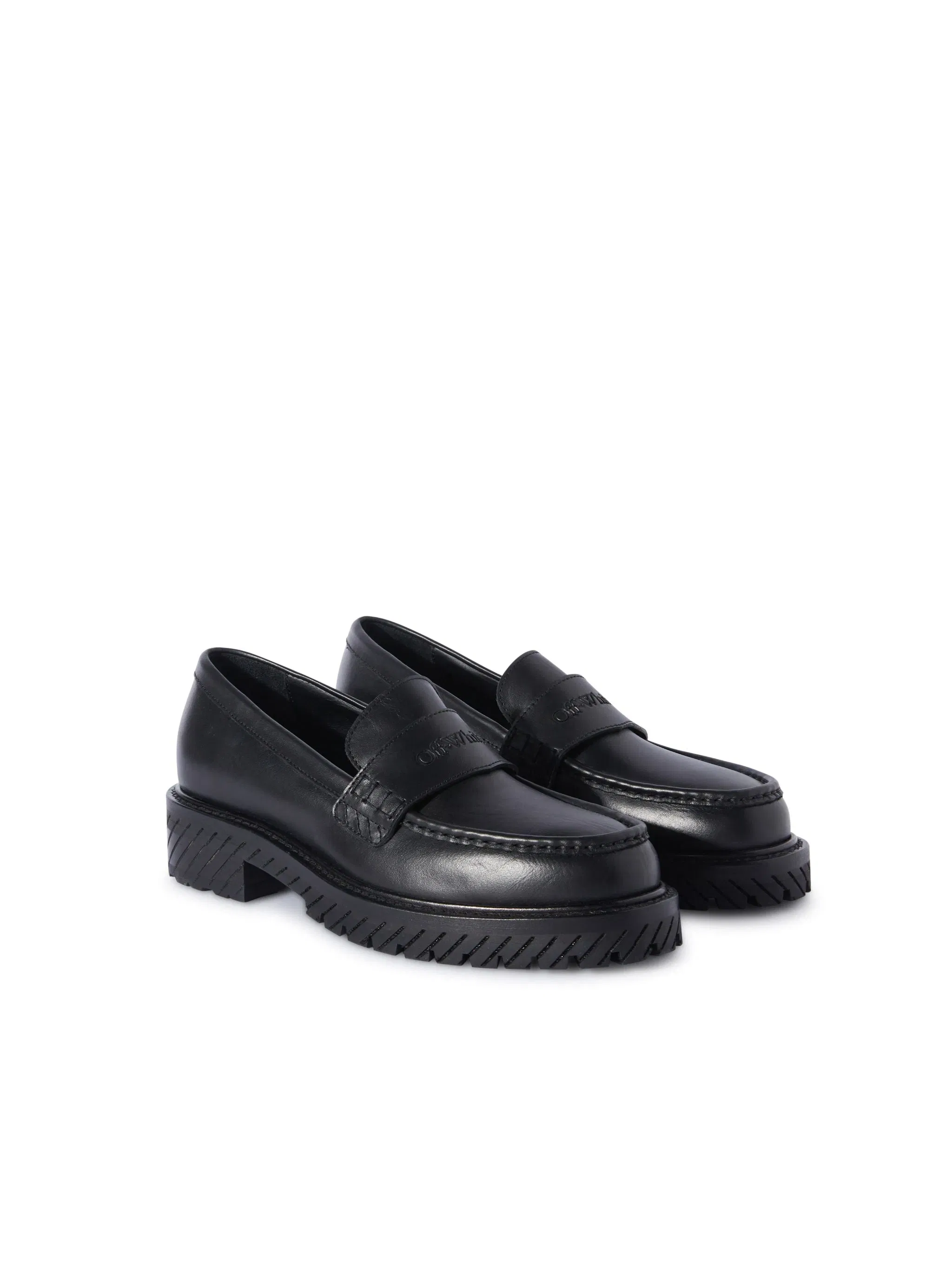 Off White Combat Loafer Black