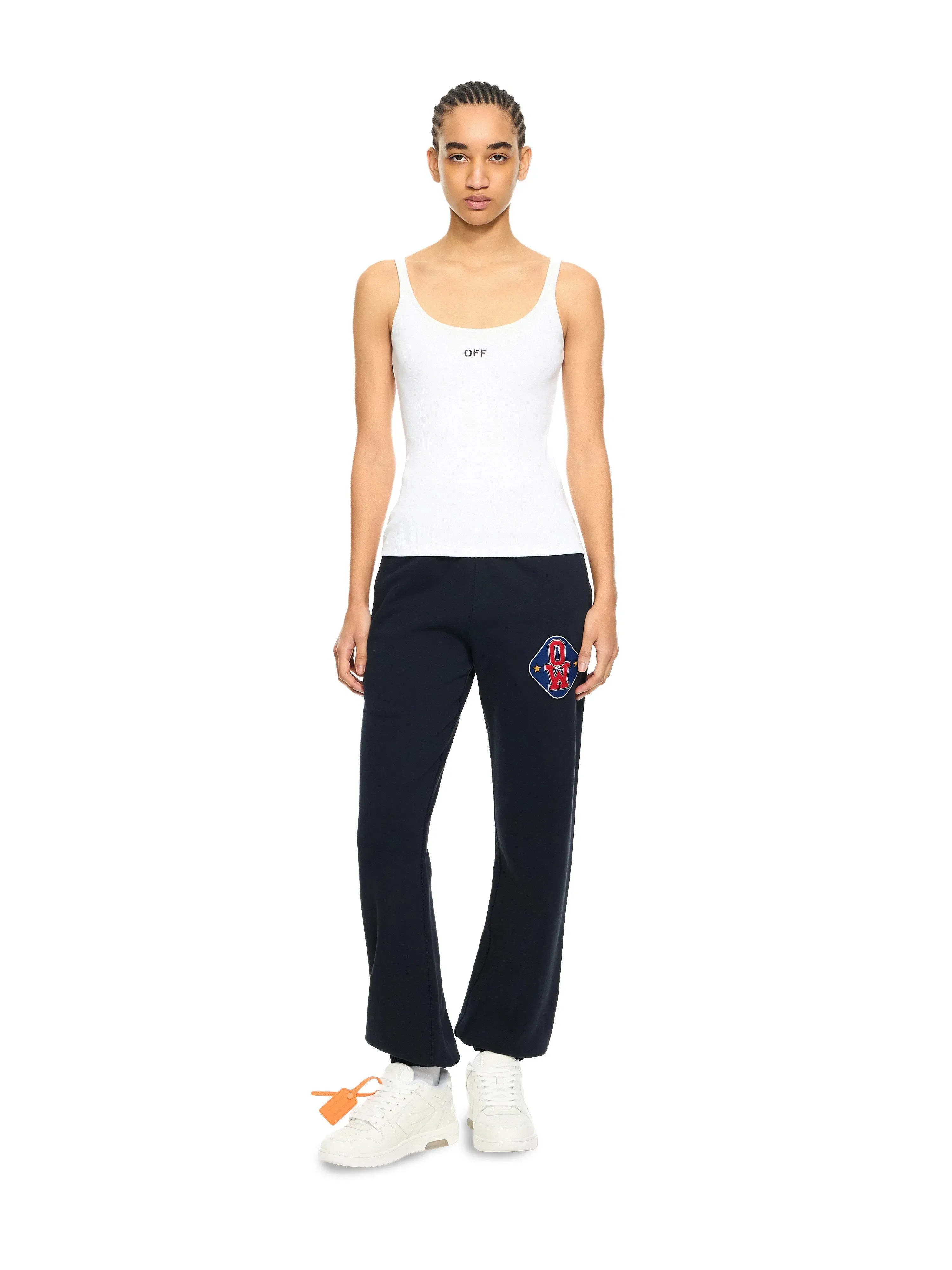 Off White Royal Patch Cuff Sweatpants