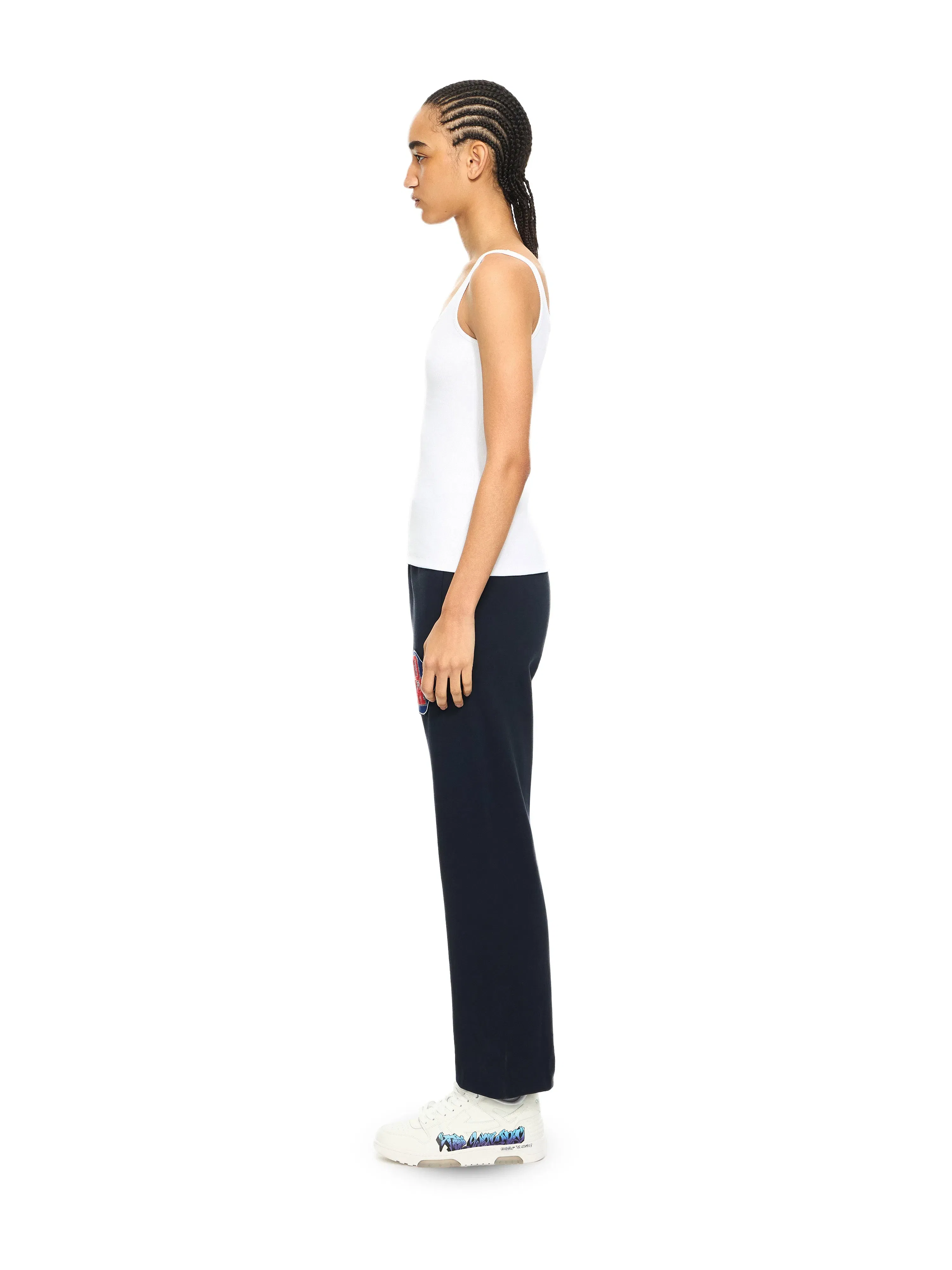 Off White Royal Patch Cuff Sweatpants