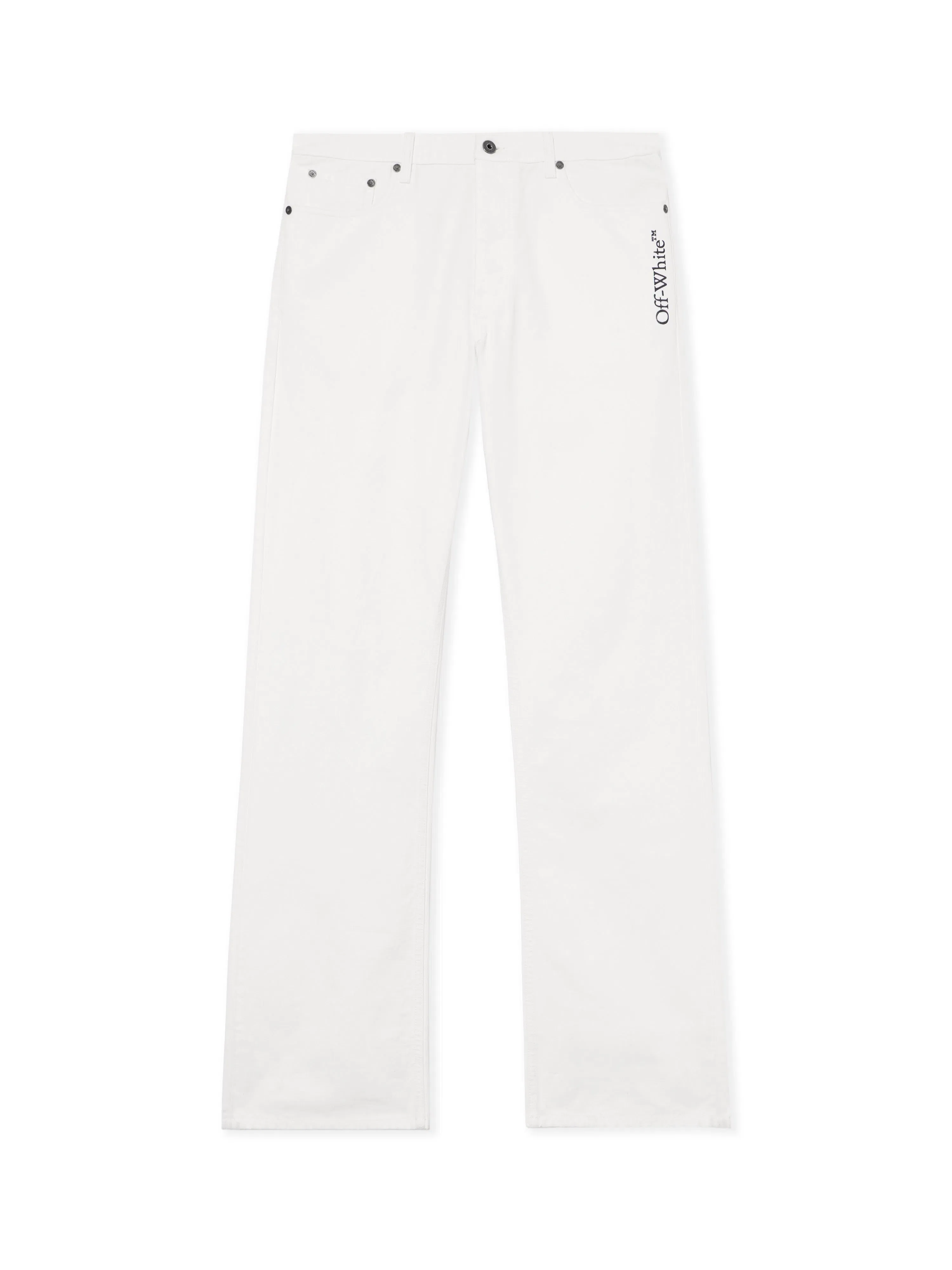 Off White Half Arrow Slim Relaxed Pants