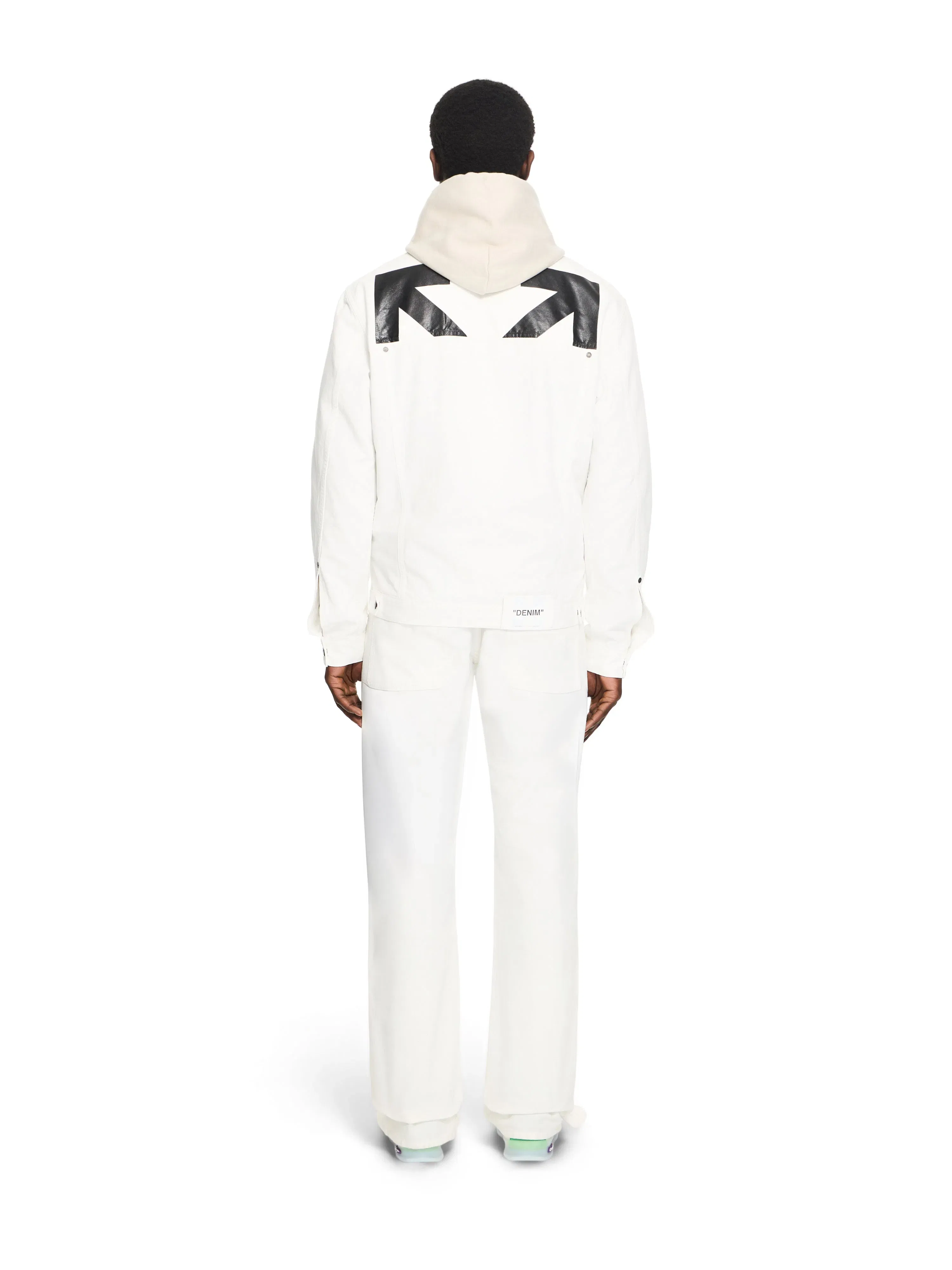 Off White Half Arrow Slim Relaxed Pants