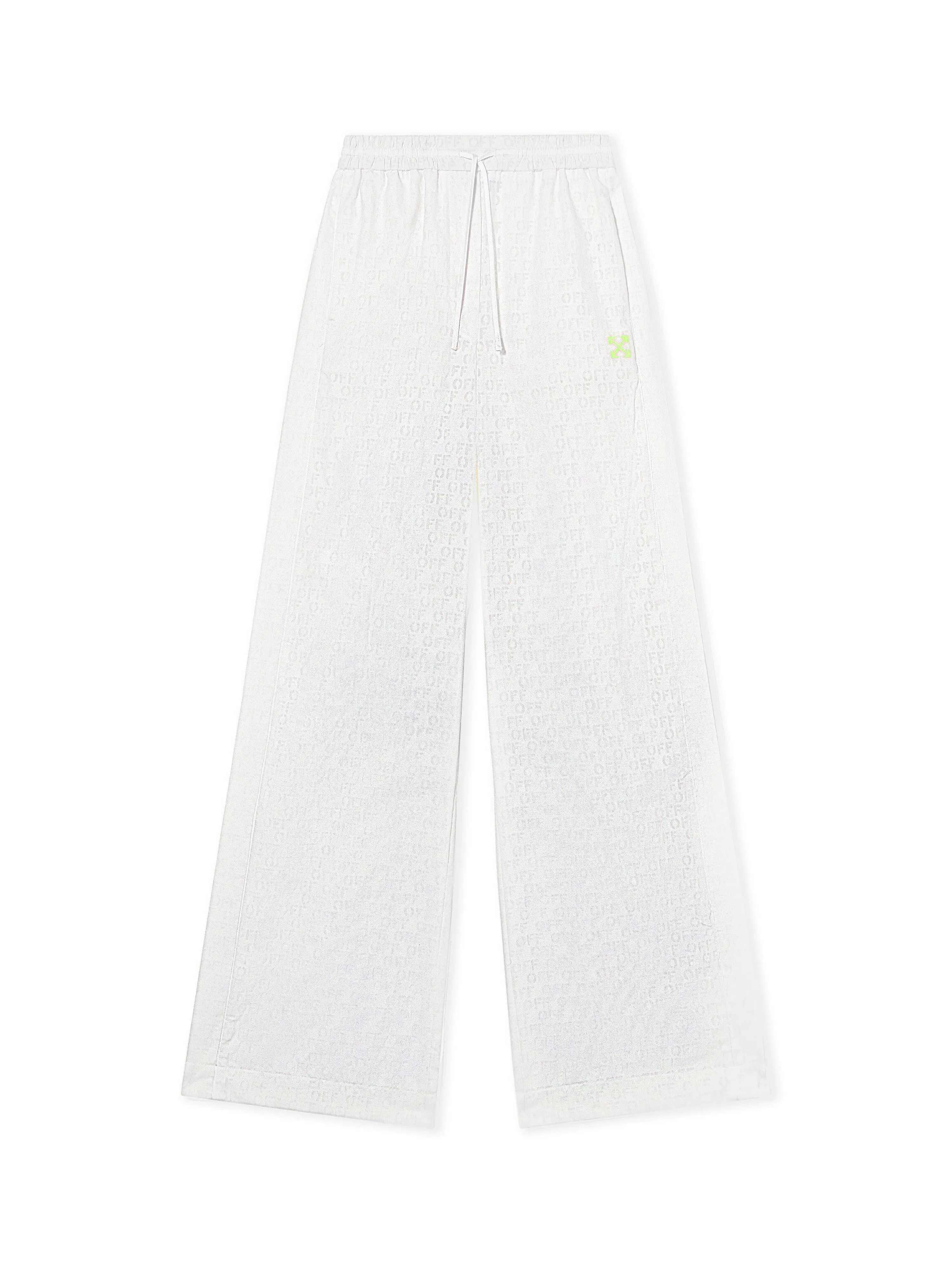 Off White Off Stamp Wideleg Pants