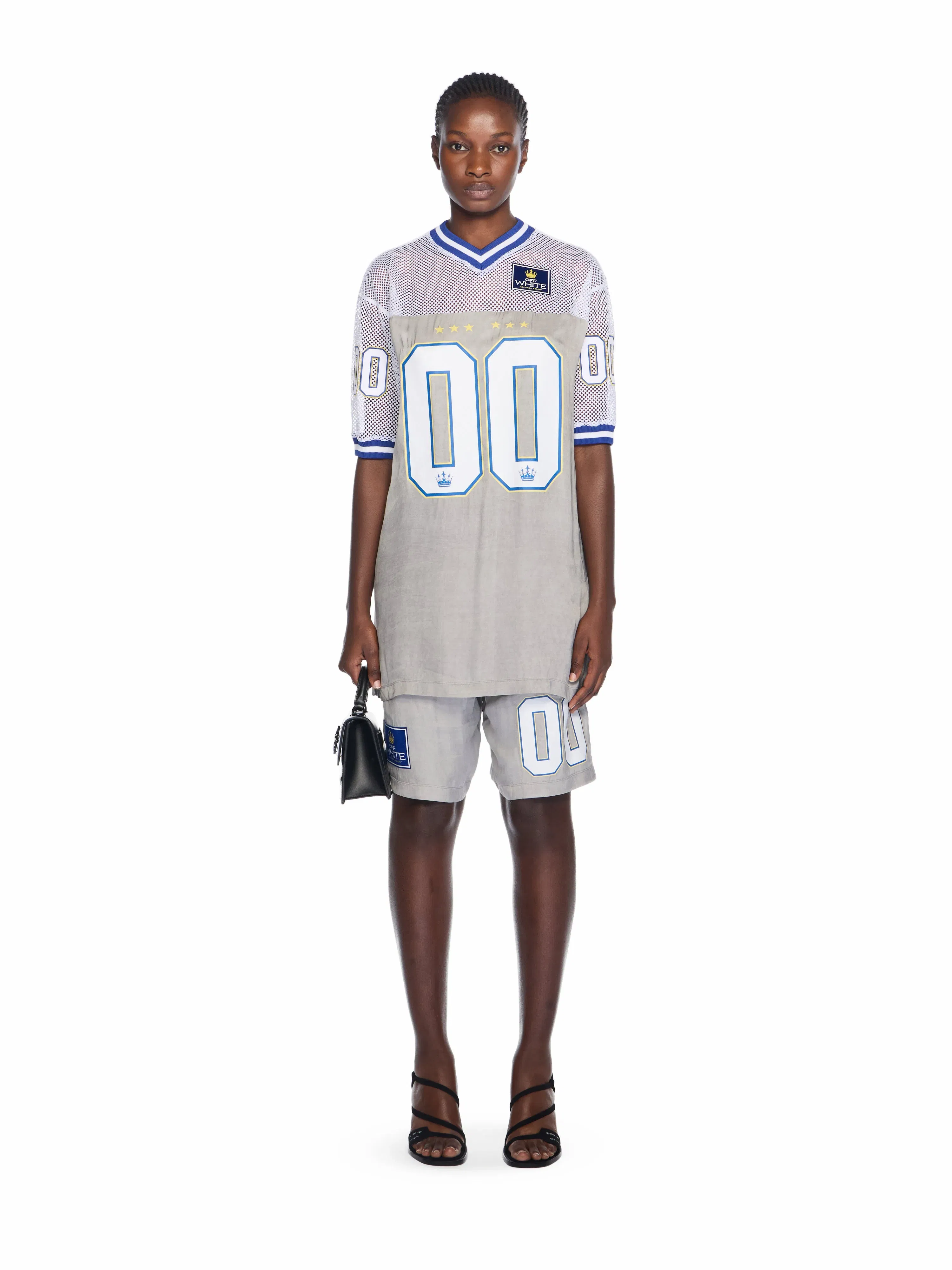 Off White Dyed Vi Sat 00 Football Dress