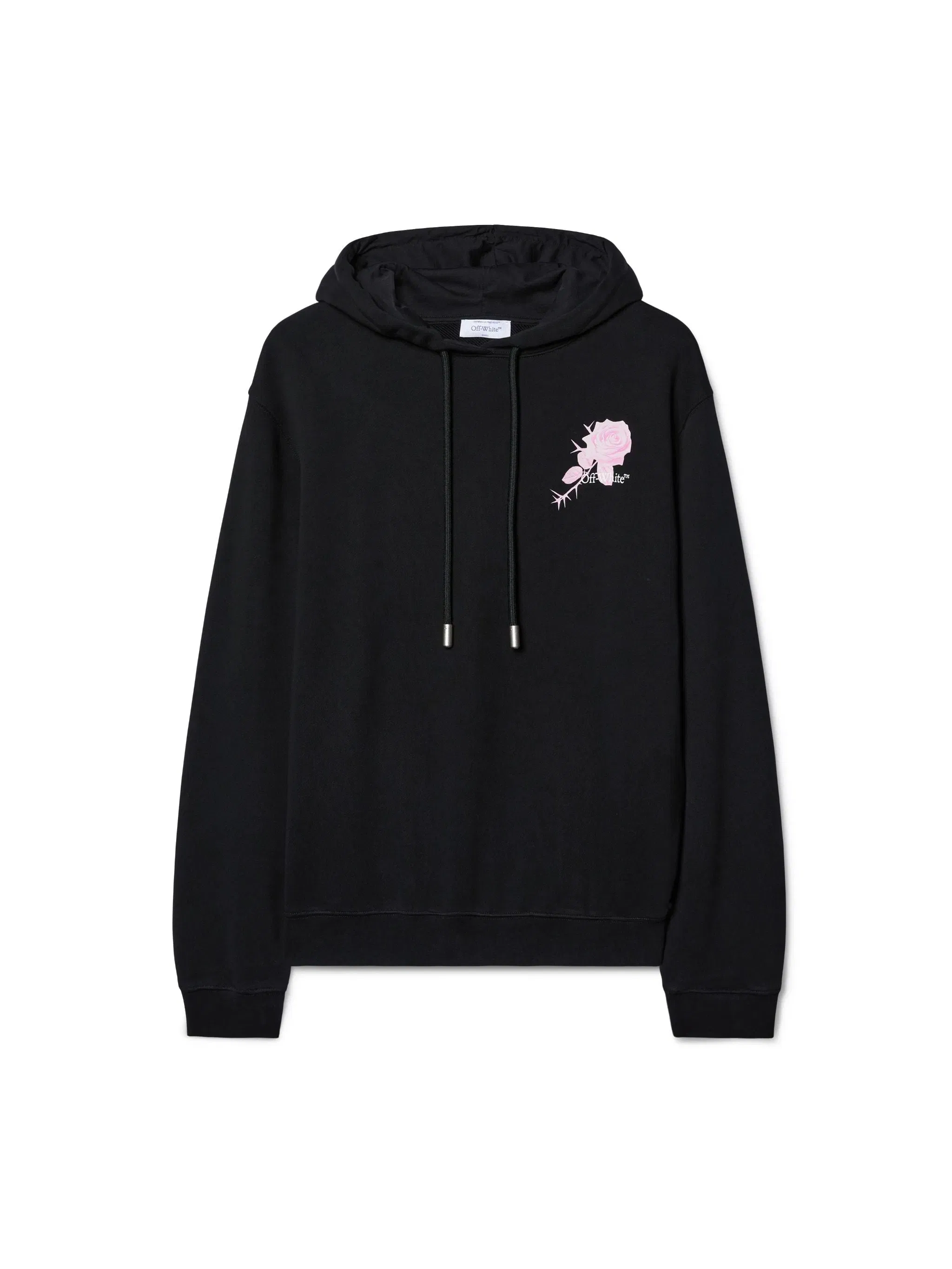 Off White Roses Arrows Regular Hoodie