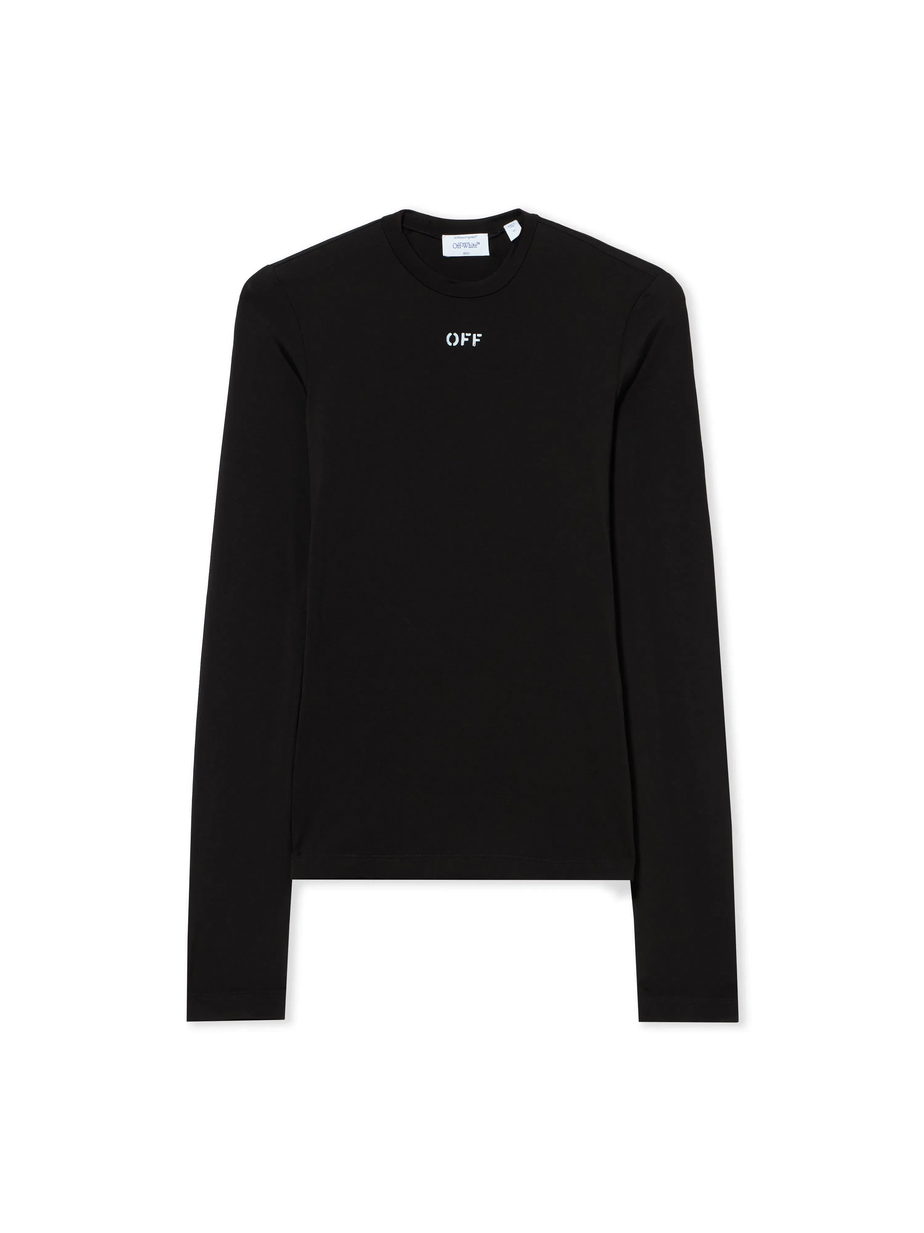 Off White Off Stamp Second Skin LS Crewneck