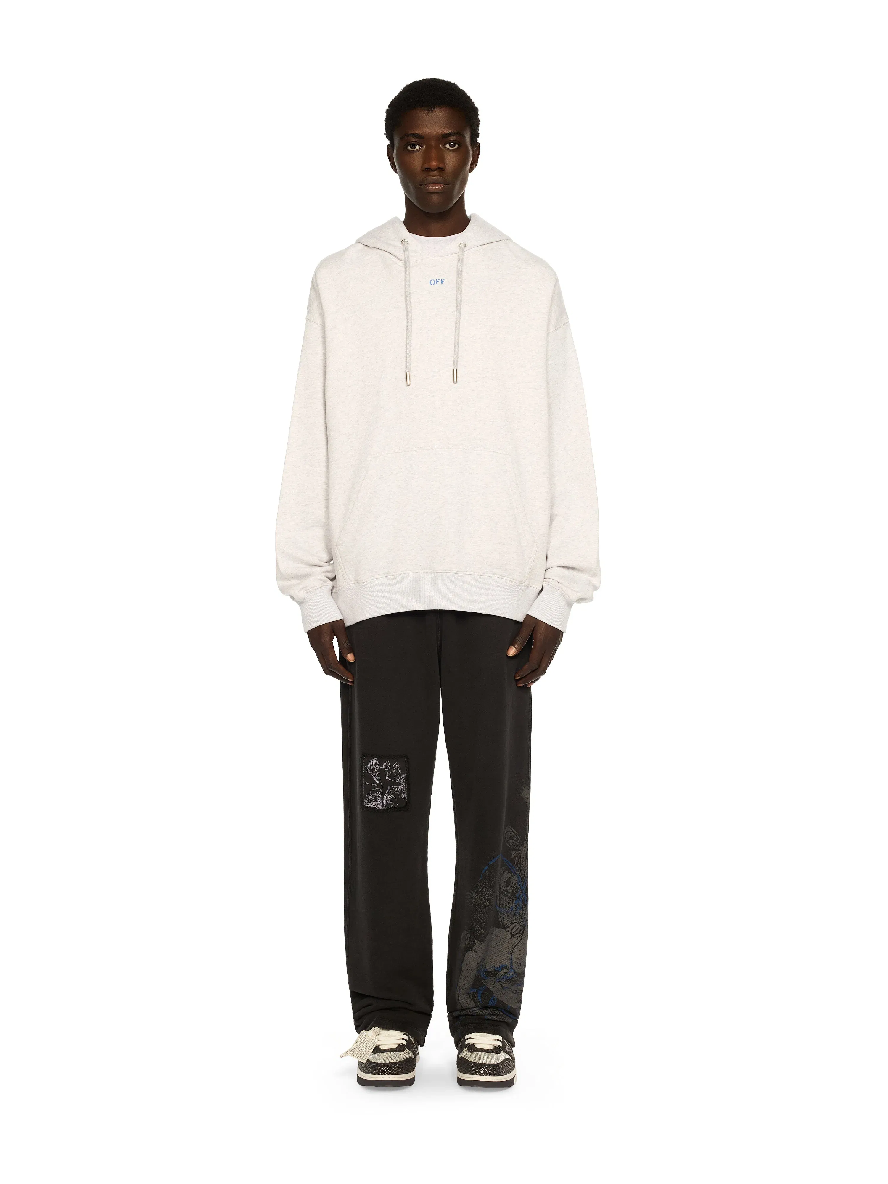 Off White Brush Arrow Skate Hoodie