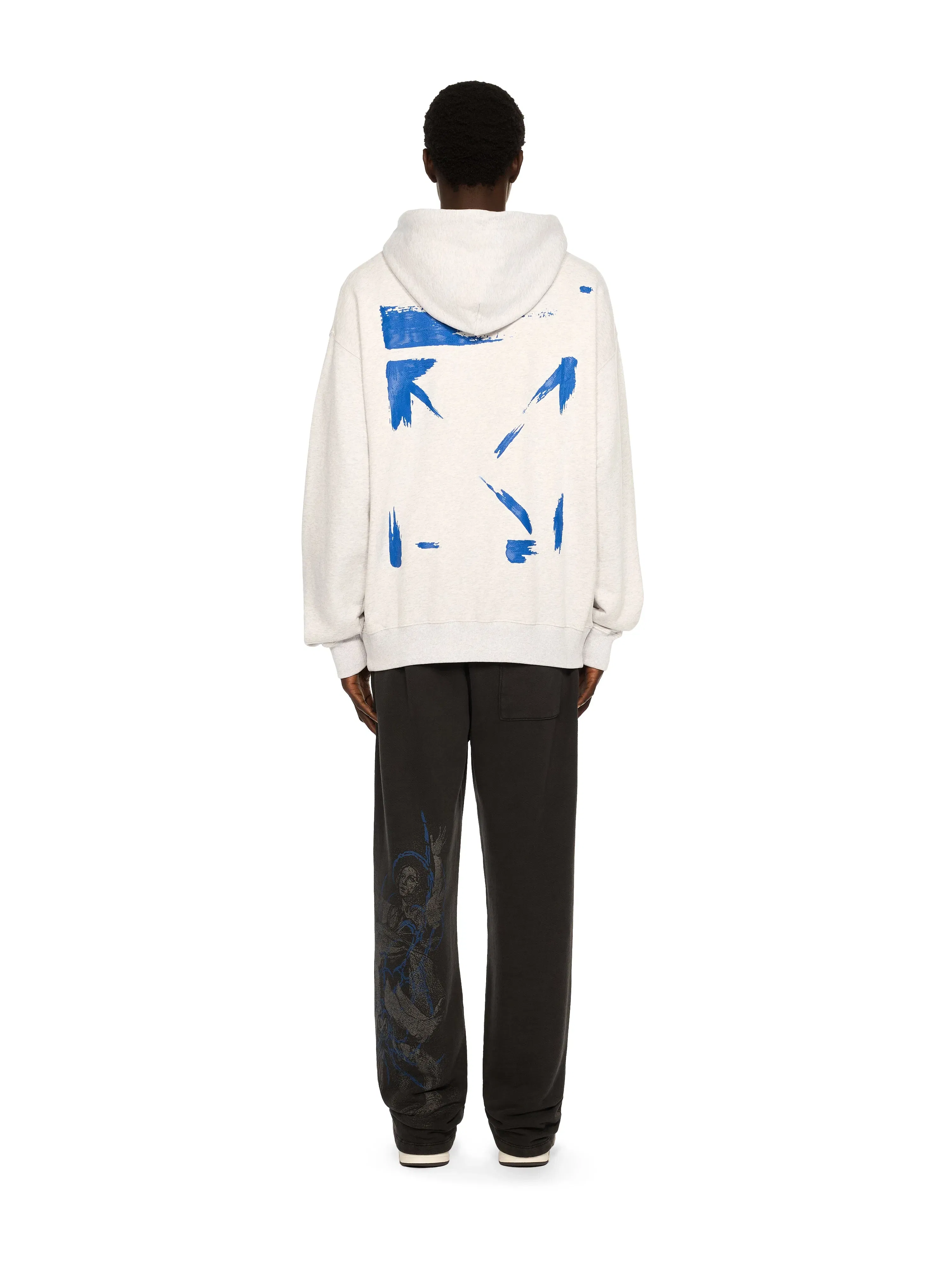 Off White Brush Arrow Skate Hoodie