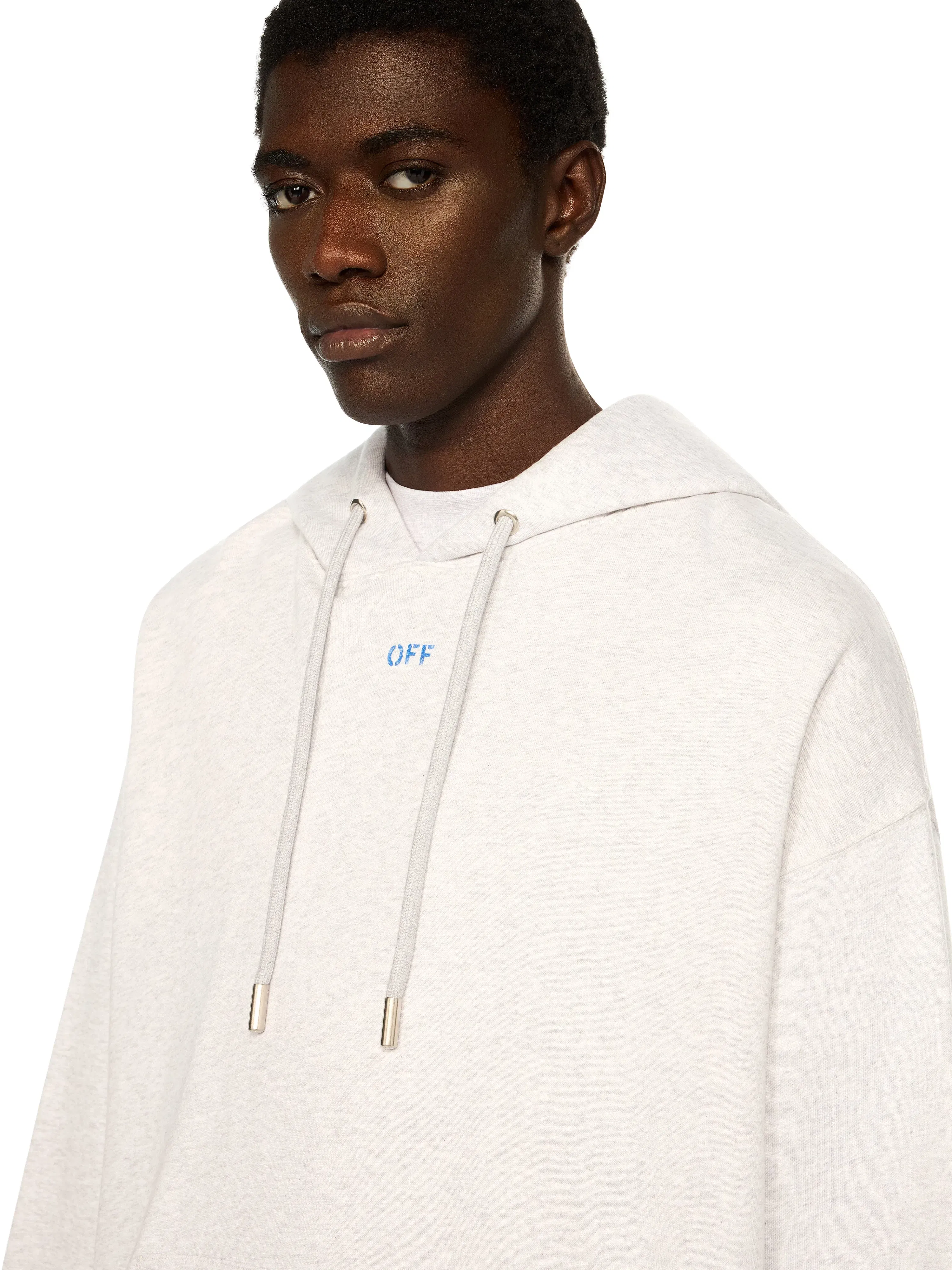 Off White Brush Arrow Skate Hoodie