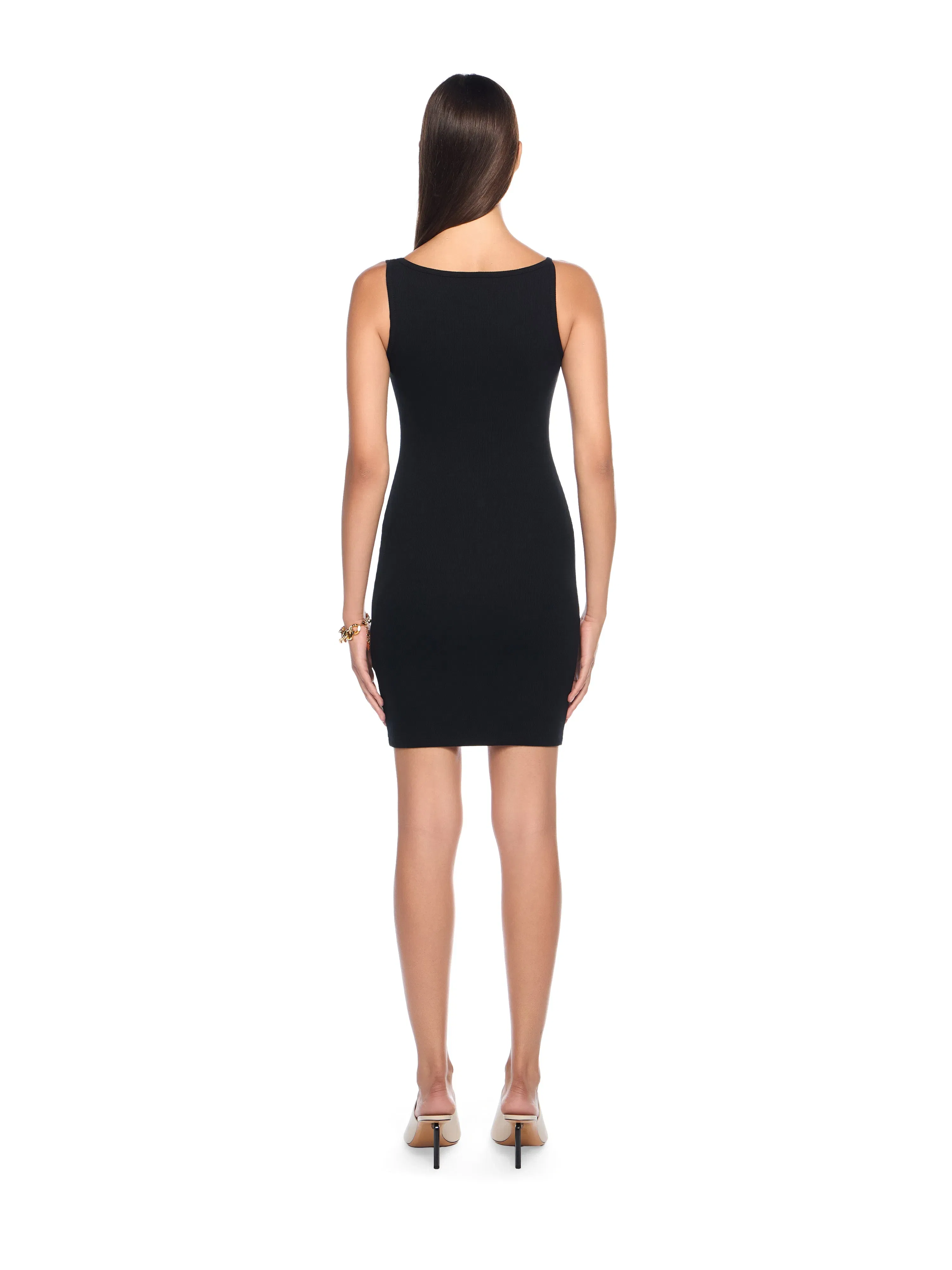 Off White Off Stamp Rib Tank Dress