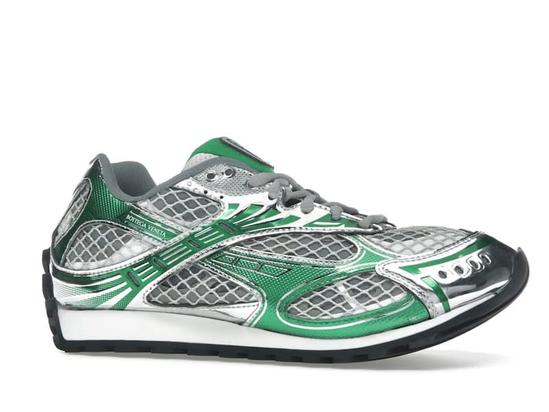 Bottega Veneta Orbit Silver Parakeet