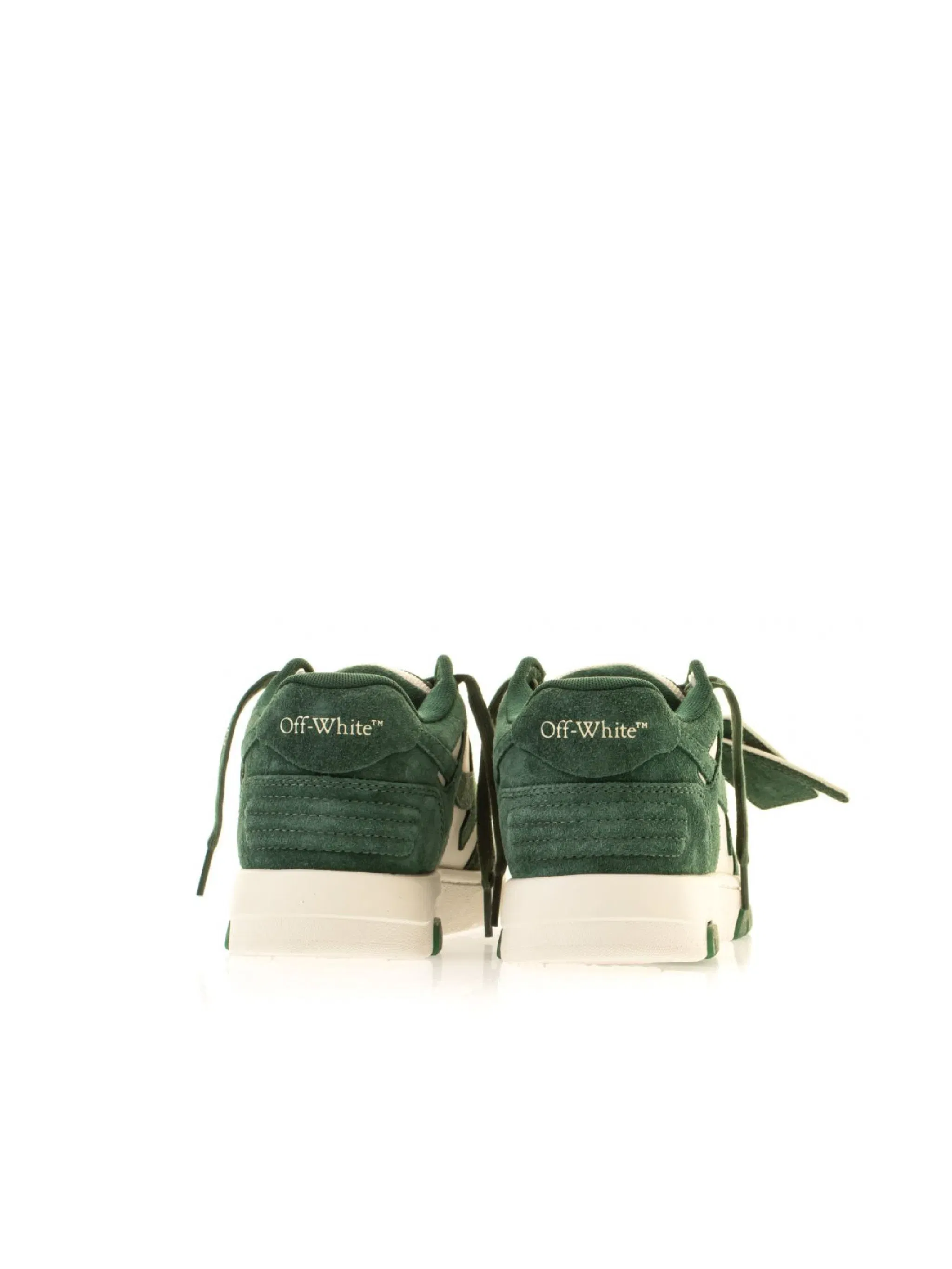 Off White OOO Suede Green