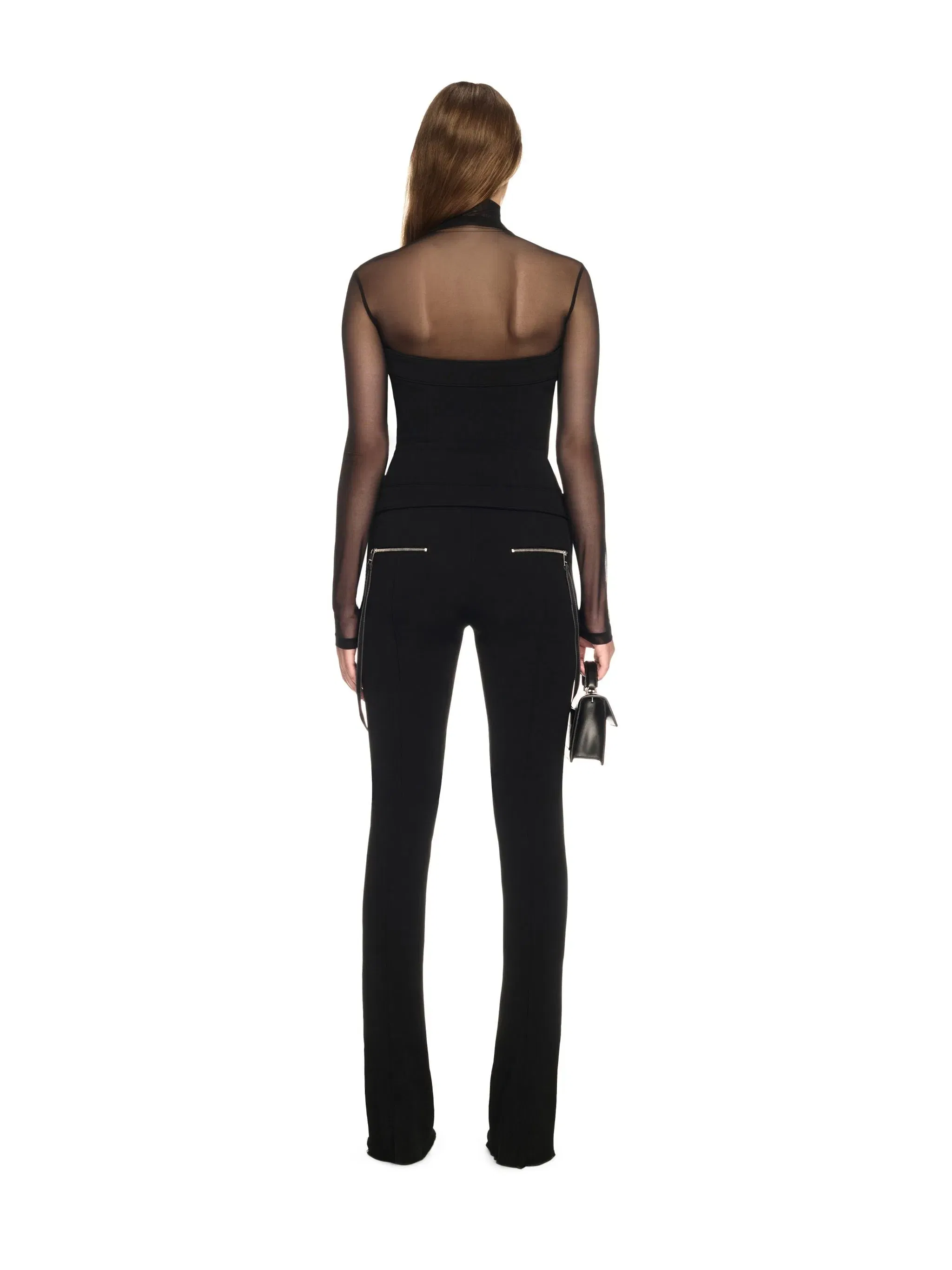 Off White Heavy Jer Britney Zip Pants