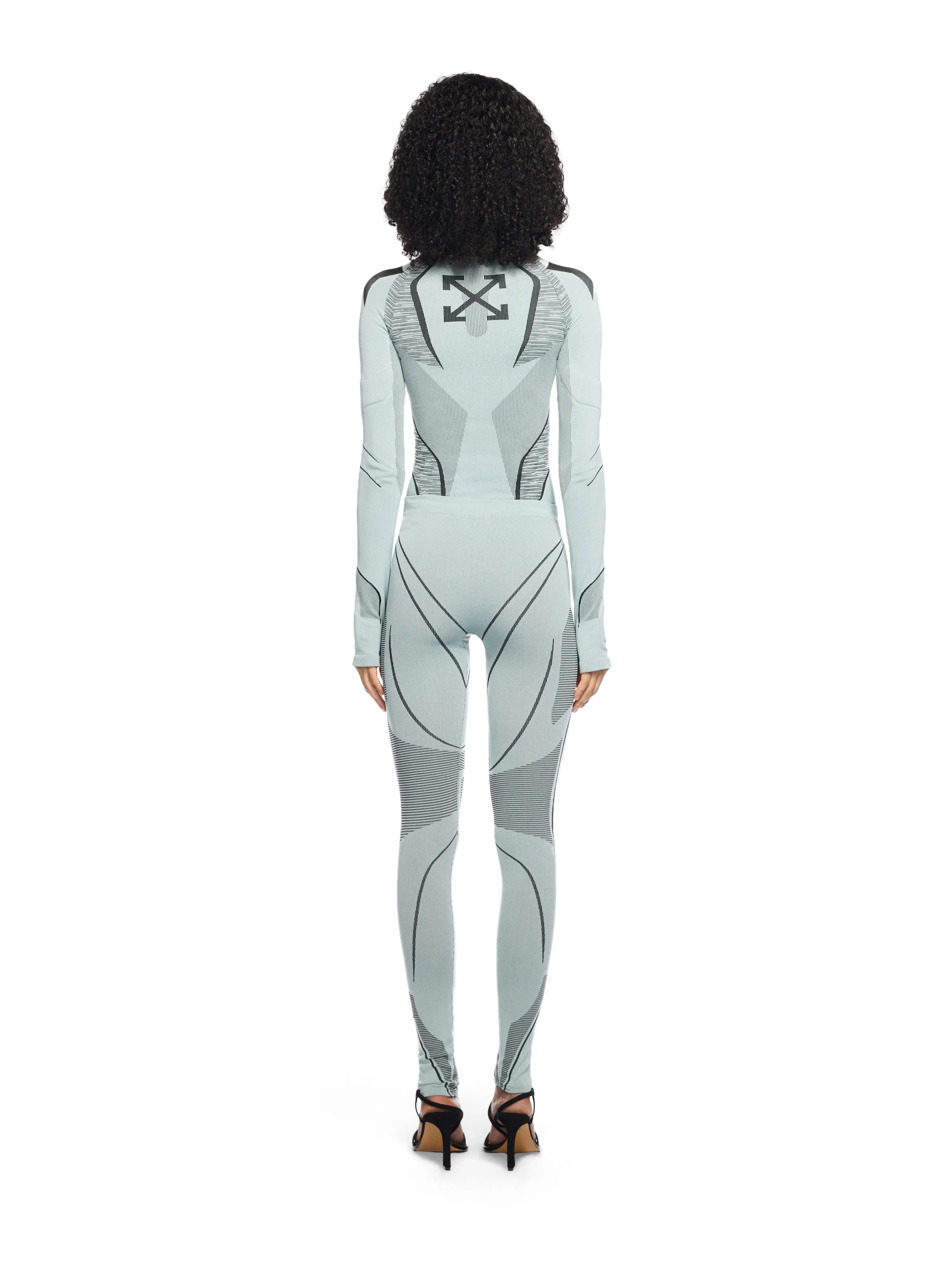 Off White Seamless Race Top