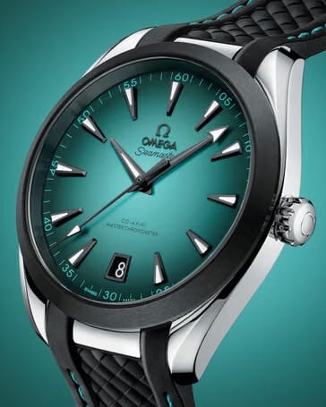 Omega Aqua Terra 150M Green Gold