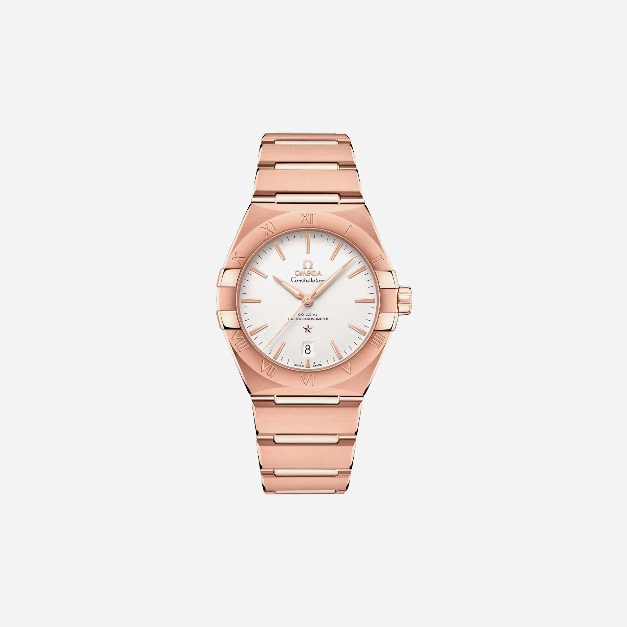 Omega Constellation Co Axial Rose Gold