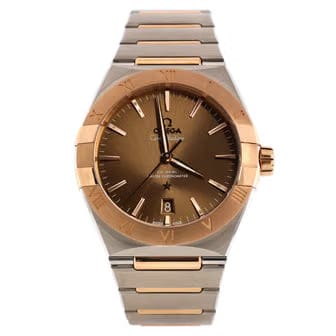 Omega Constellation Co Axial Rose Gold