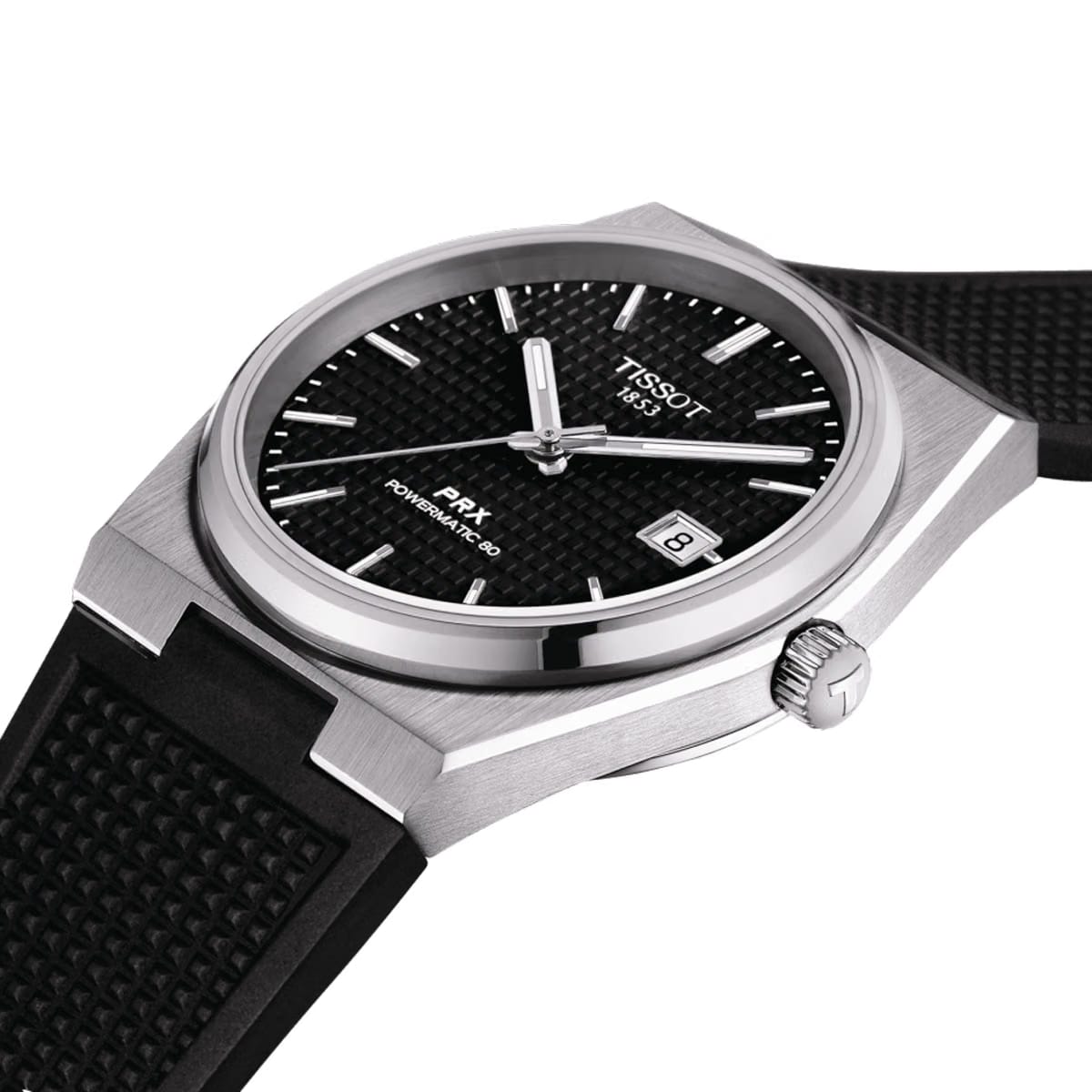Omega Constellation Black Leather Rubber