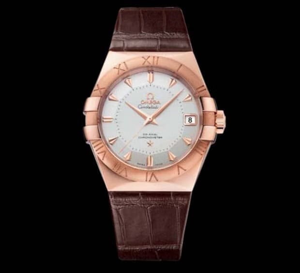 Omega Constellation Diamond Rose Gold WMNS