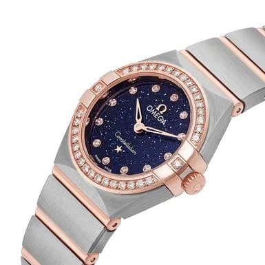 Omega Constellation Diamond Rose Gold WMNS