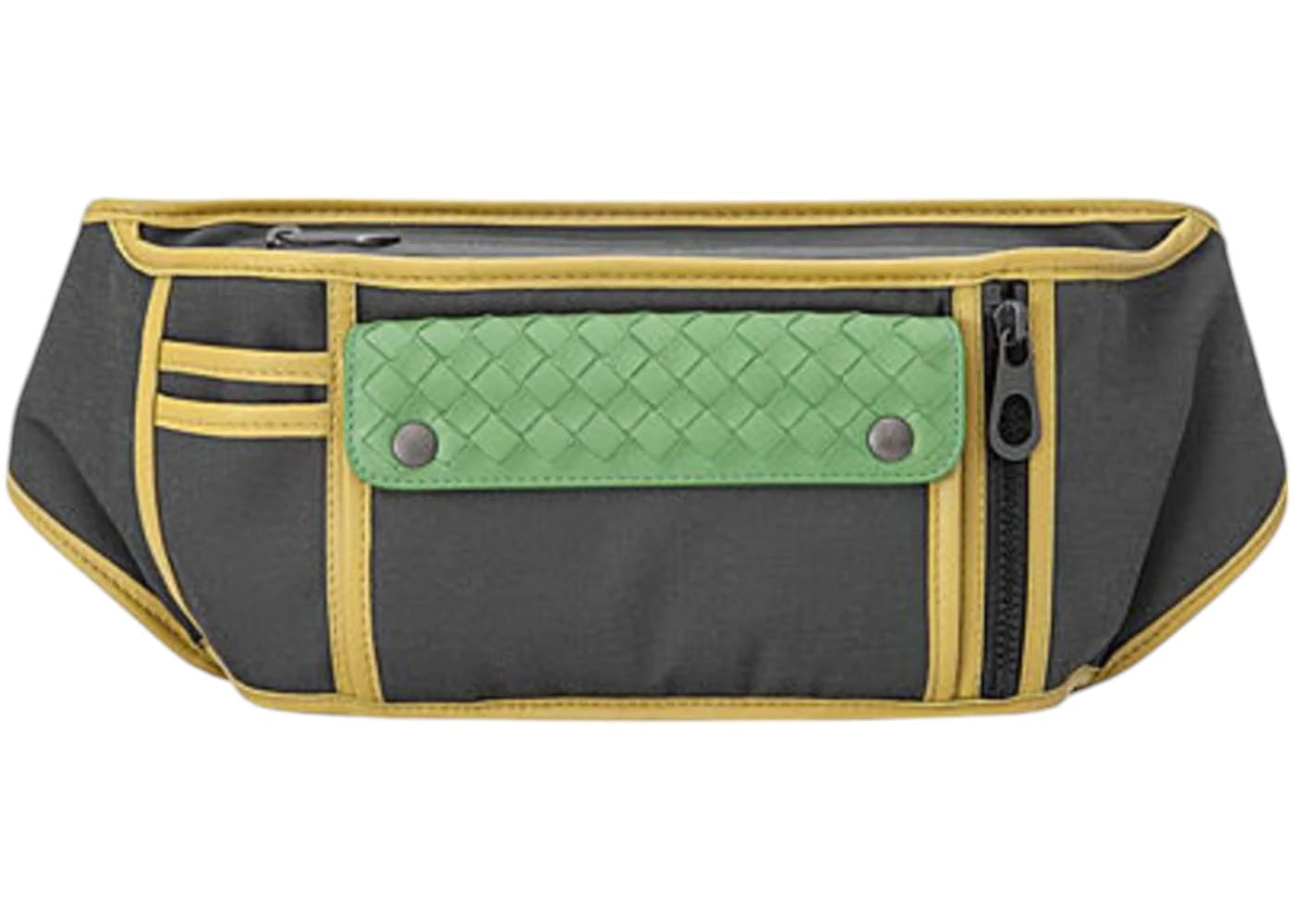 Bottega Veneta Rudder Belt Bag Grey/Yellow