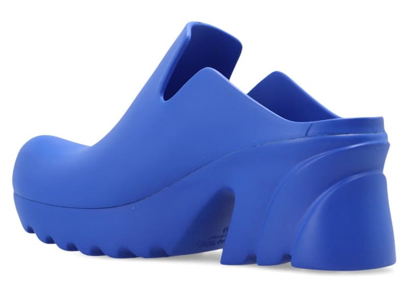 Bottega Veneta Rubber Flash Mules Navy Blue (Women's)
