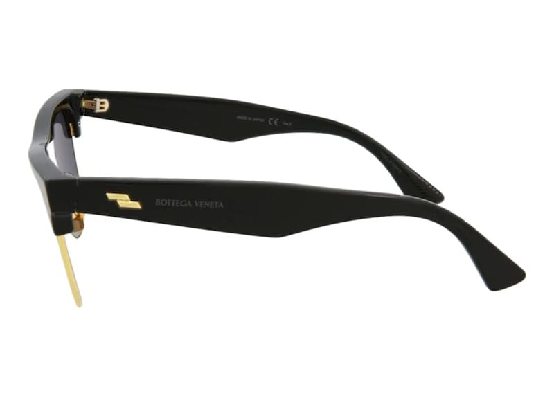 Bottega Veneta Square Sunglasses Black/Grey (BV1003S-30007850-001)