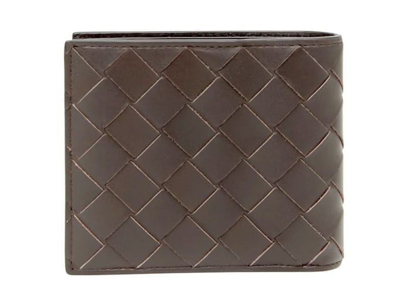 Bottega Veneta Wallet Intrecciato Bi-Fold Fondant Brown