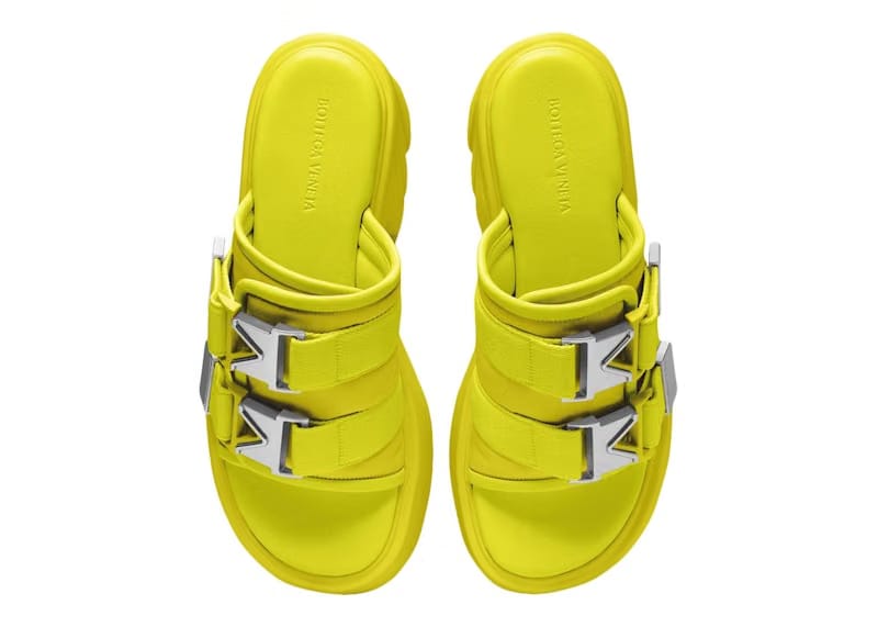 Bottega Veneta Flash Sandals Kiwi