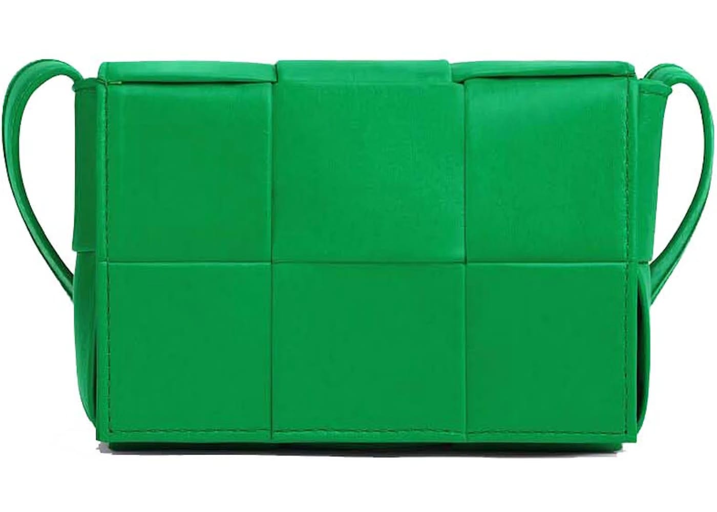 Bottega Veneta Candy Cassette Mini Intreccio Parakeet