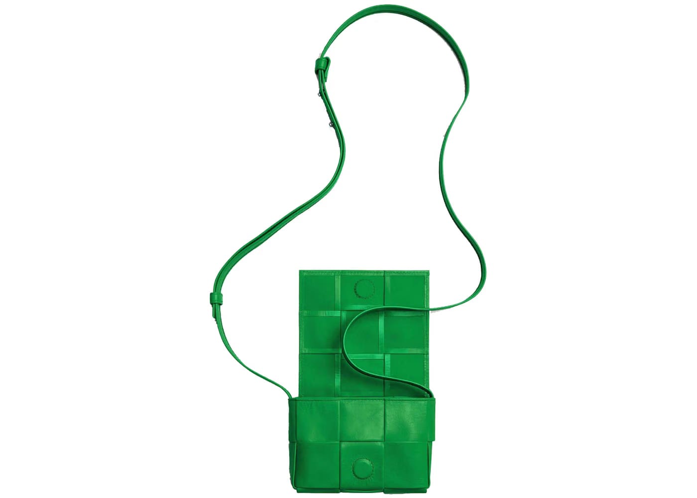 Bottega Veneta Candy Cassette Mini Intreccio Parakeet