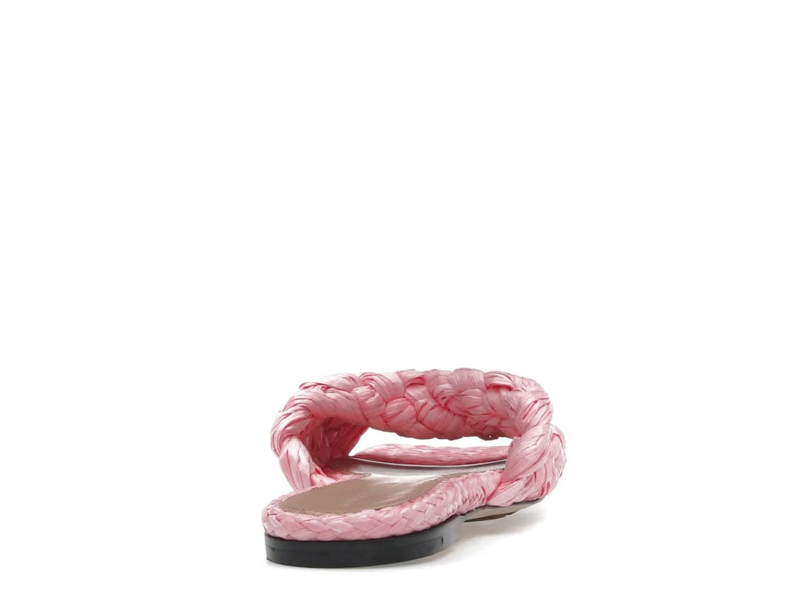 Bottega Veneta Raffia Stretch Flat Sandals Blossom (Women's)