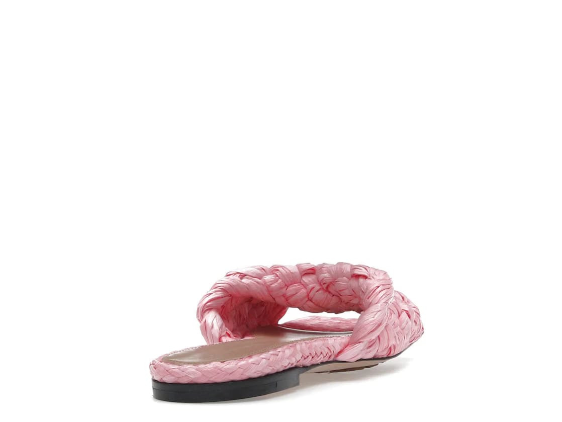 Bottega Veneta Raffia Stretch Flat Sandals Blossom (Women's)