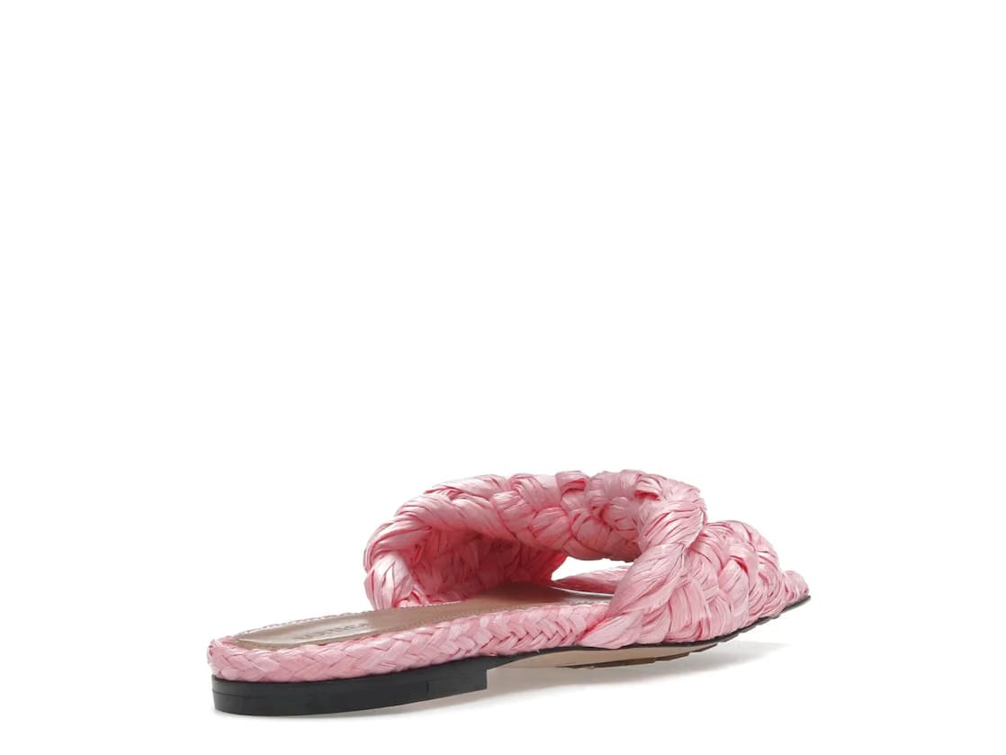 Bottega Veneta Raffia Stretch Flat Sandals Blossom (Women's)