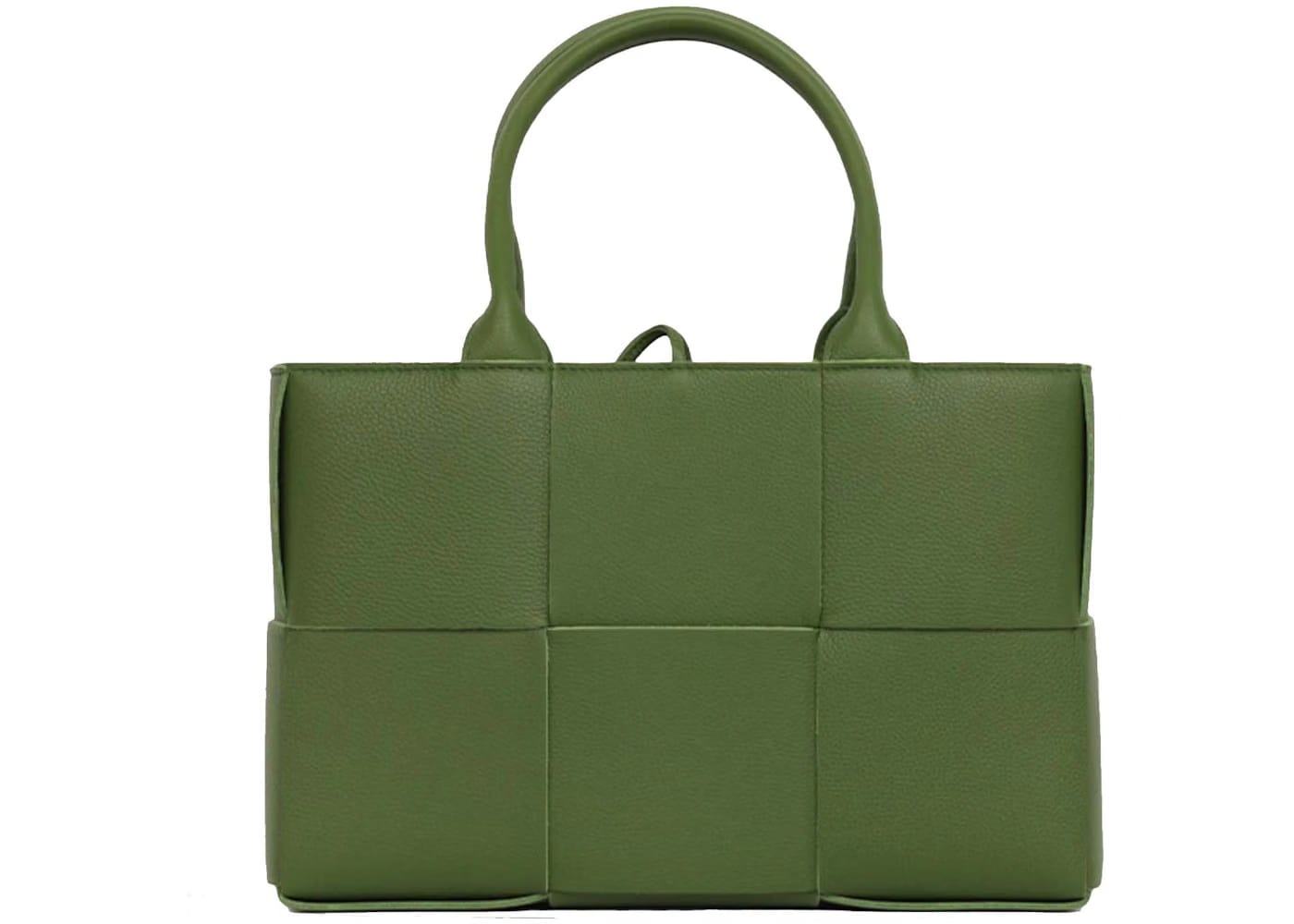 Bottega Veneta Arco Tote Bag Intreccio Avocado