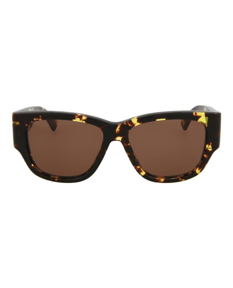 Bottega Veneta Square-Frame Acetate Sunglasses Black/Black/Grey (BV1026S-30008355-002)