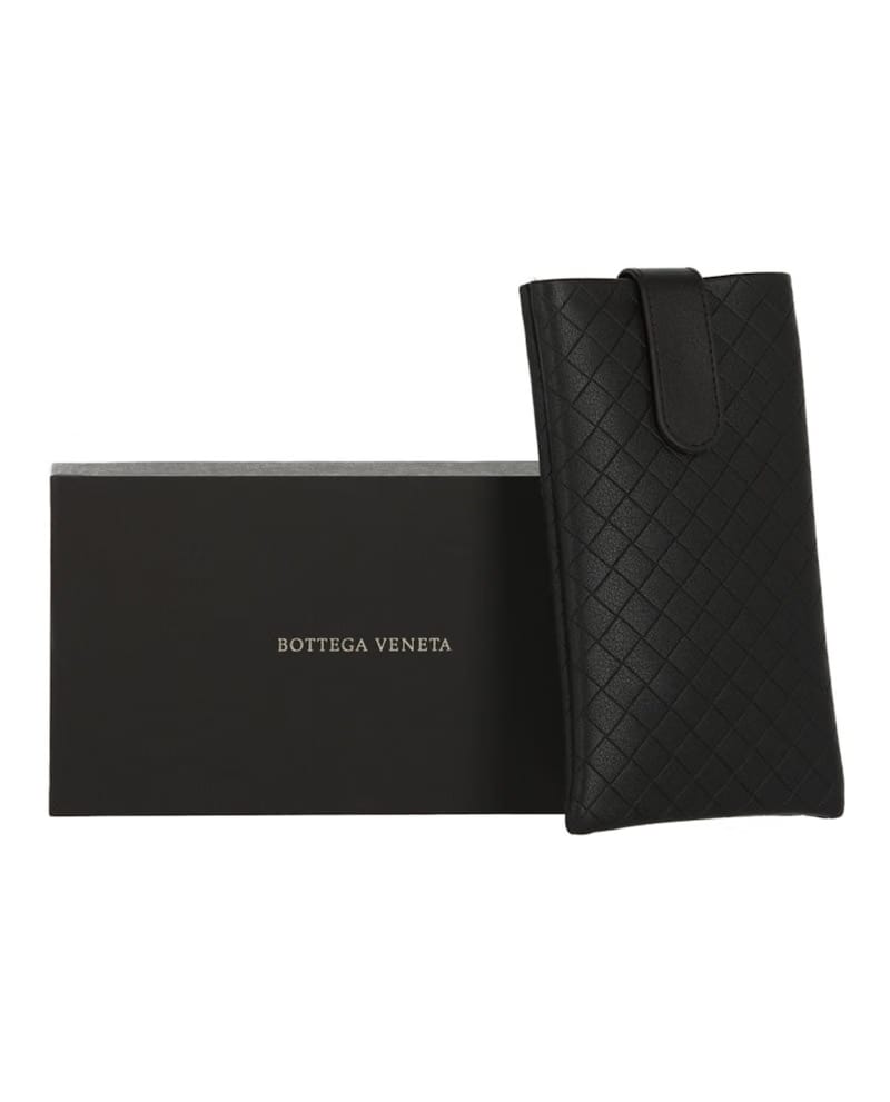 Bottega Veneta Square-Frame Acetate Sunglasses Black/Black/Grey (BV1026S-30008355-002)