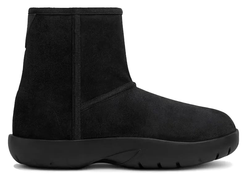 Bottega Veneta Snap Ankle Boot Black