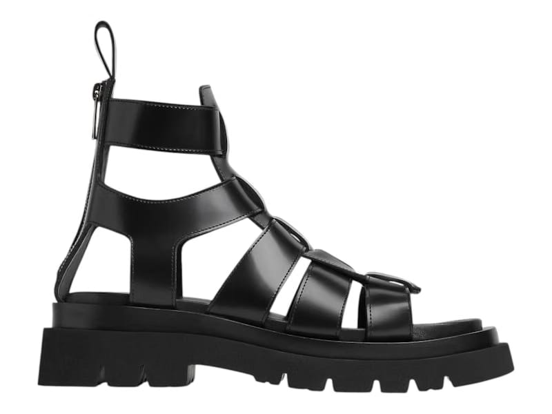 Bottega Veneta Pelle Sandal Black (Women's)