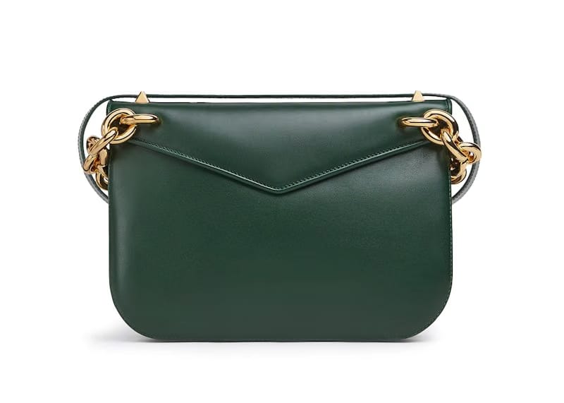 Bottega Veneta Matte Mount Medium Raintree