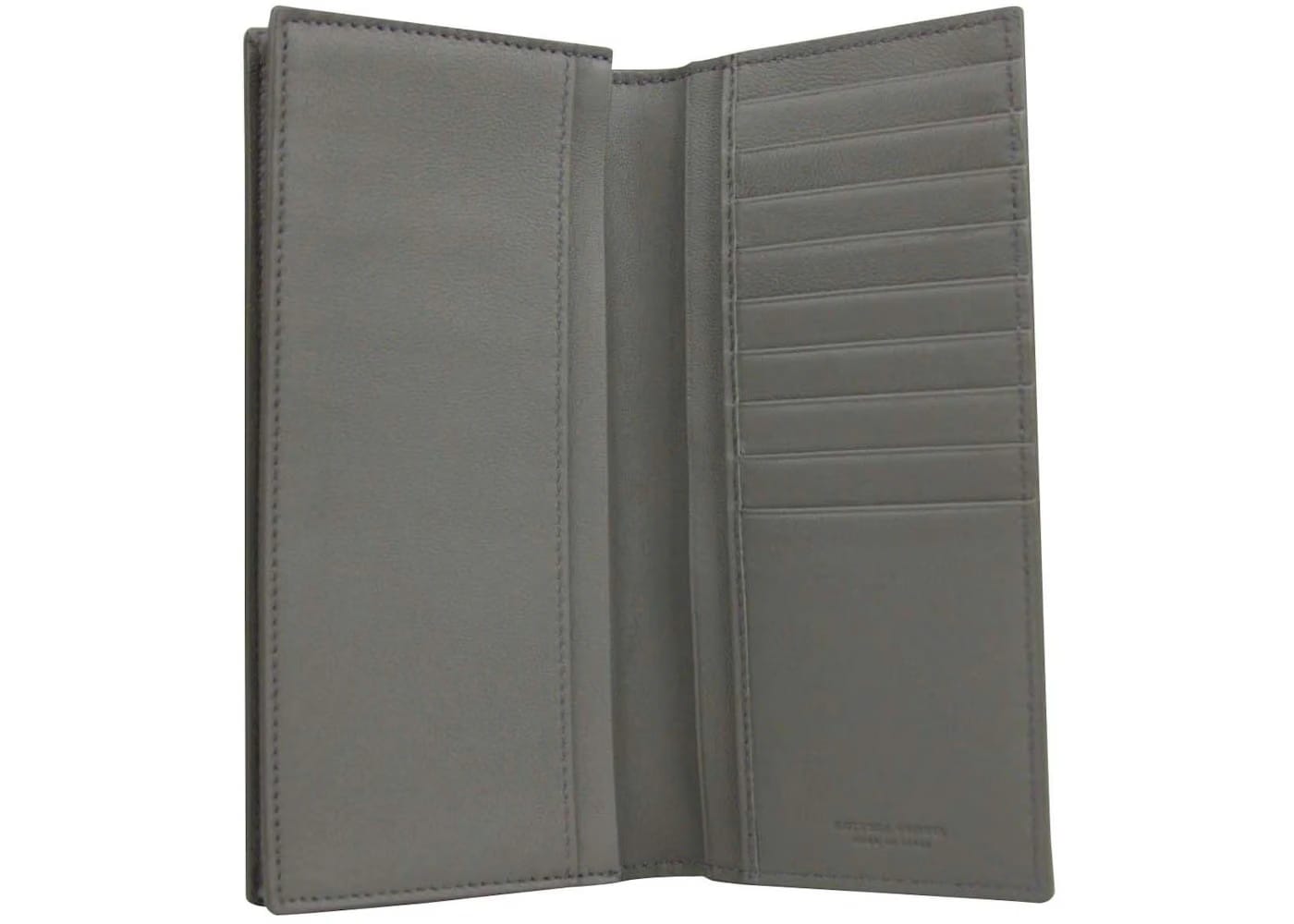 Bottega Veneta Intercciaco Bifold Wallet Gray