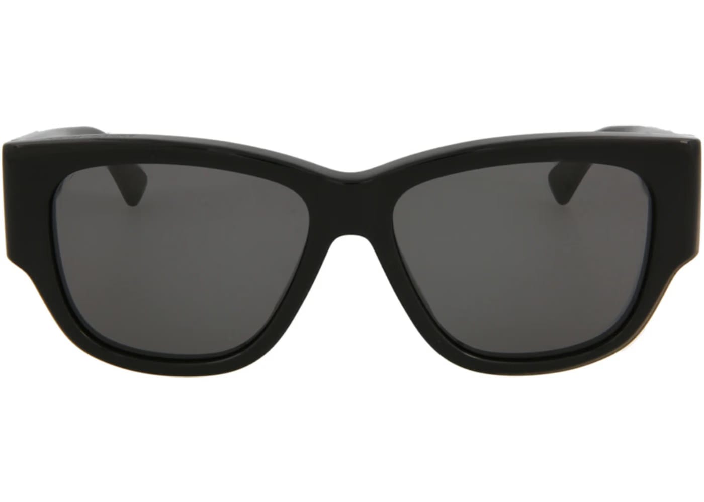 Bottega Veneta Rectangle Sunglasses Black/Black/Grey (BV1026S-30008355-001)