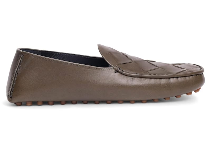 Bottega Veneta Intrecciato Leather Mules Green