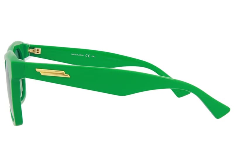 Bottega Veneta Square-Frame Acetate Sunglasses Green (BV1061S-30009032-005)