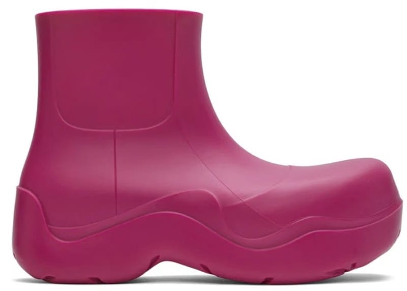Bottega Veneta Puddle Ankle Boot Hollyhock (Women's)