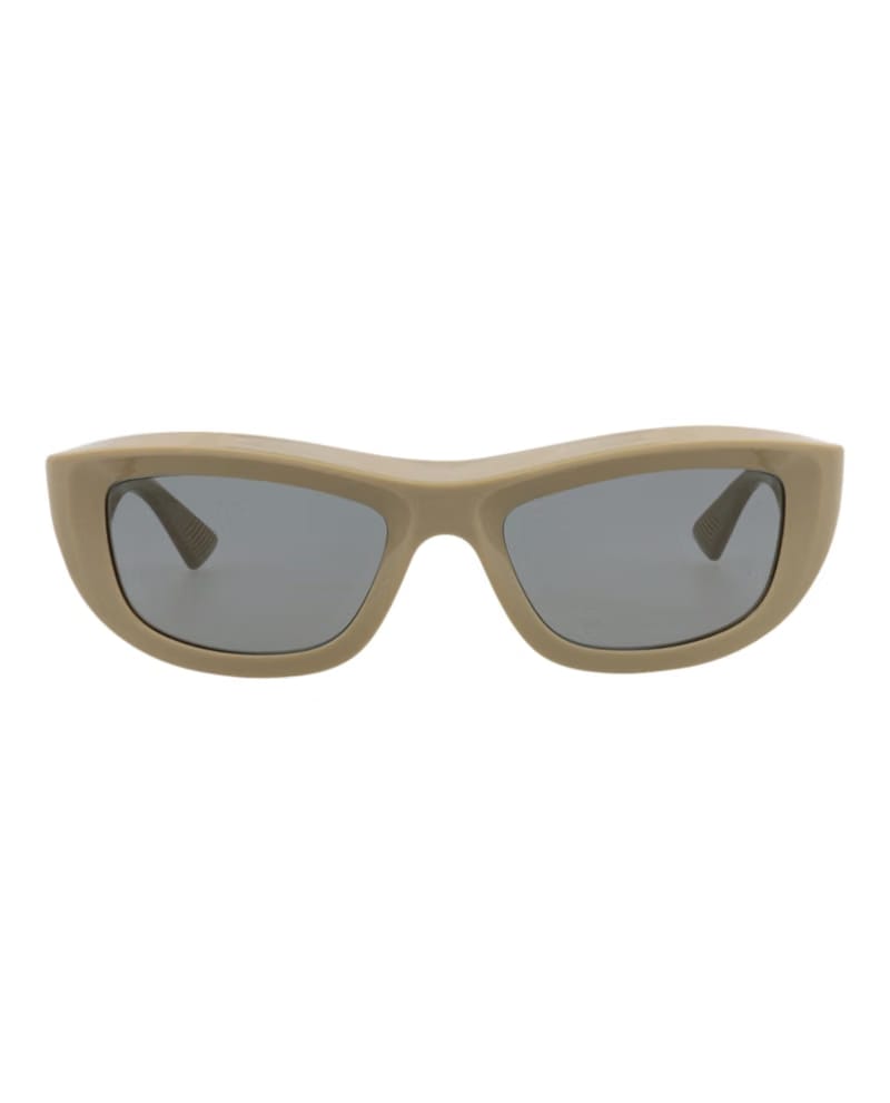 Bottega Veneta Square-Frame Injection Sunglasses Brown Brown Grey (BV1326S-30015719-003)