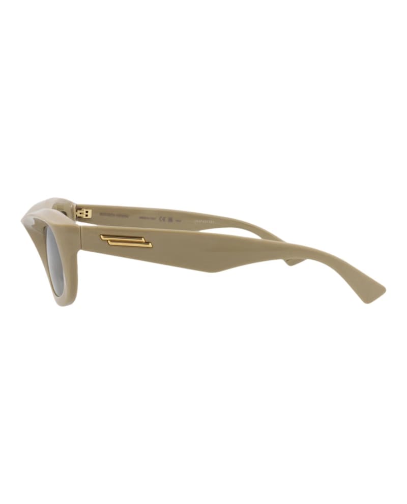 Bottega Veneta Square-Frame Injection Sunglasses Brown Brown Grey (BV1326S-30015719-003)